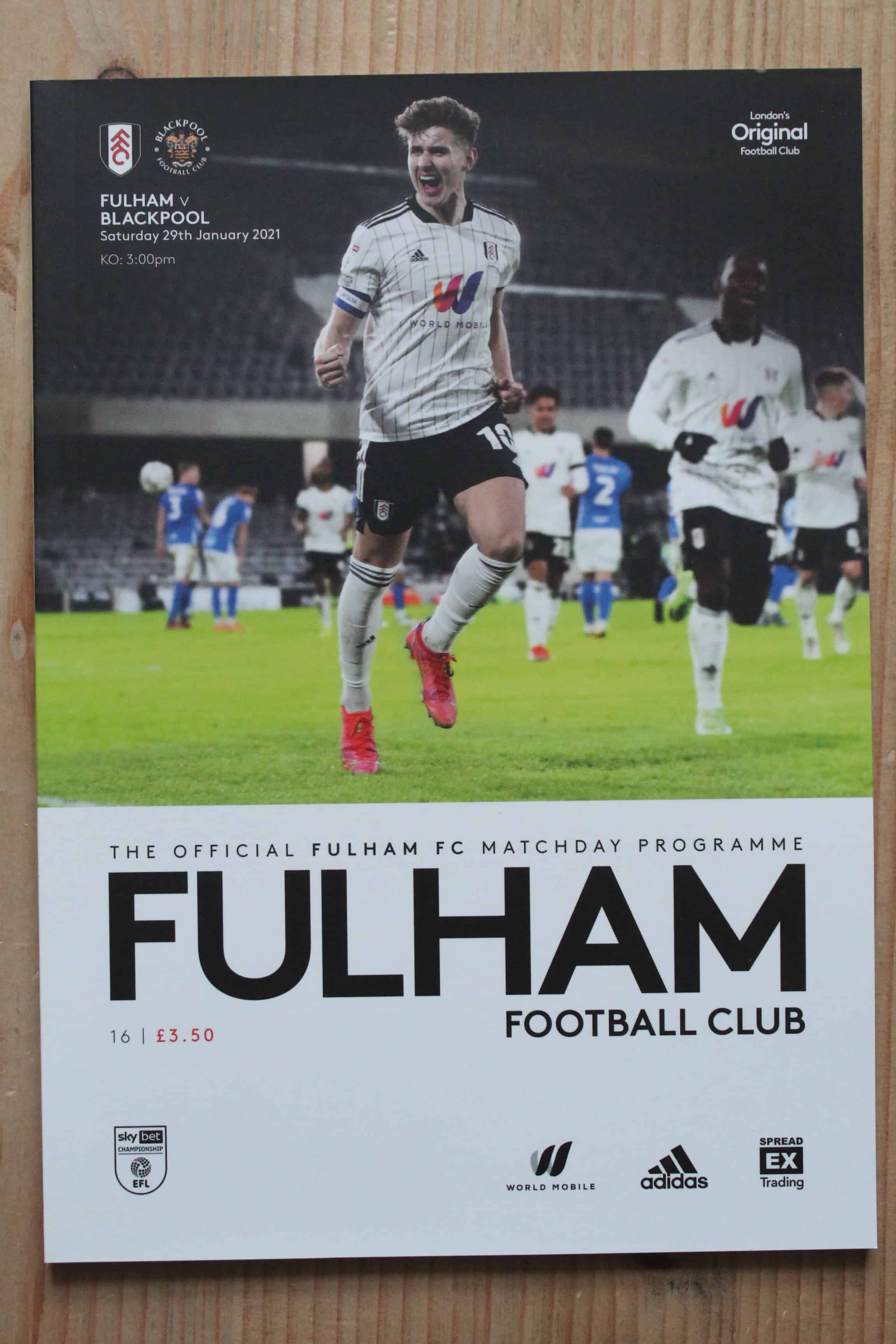 Fulham FC v Blackpool FC