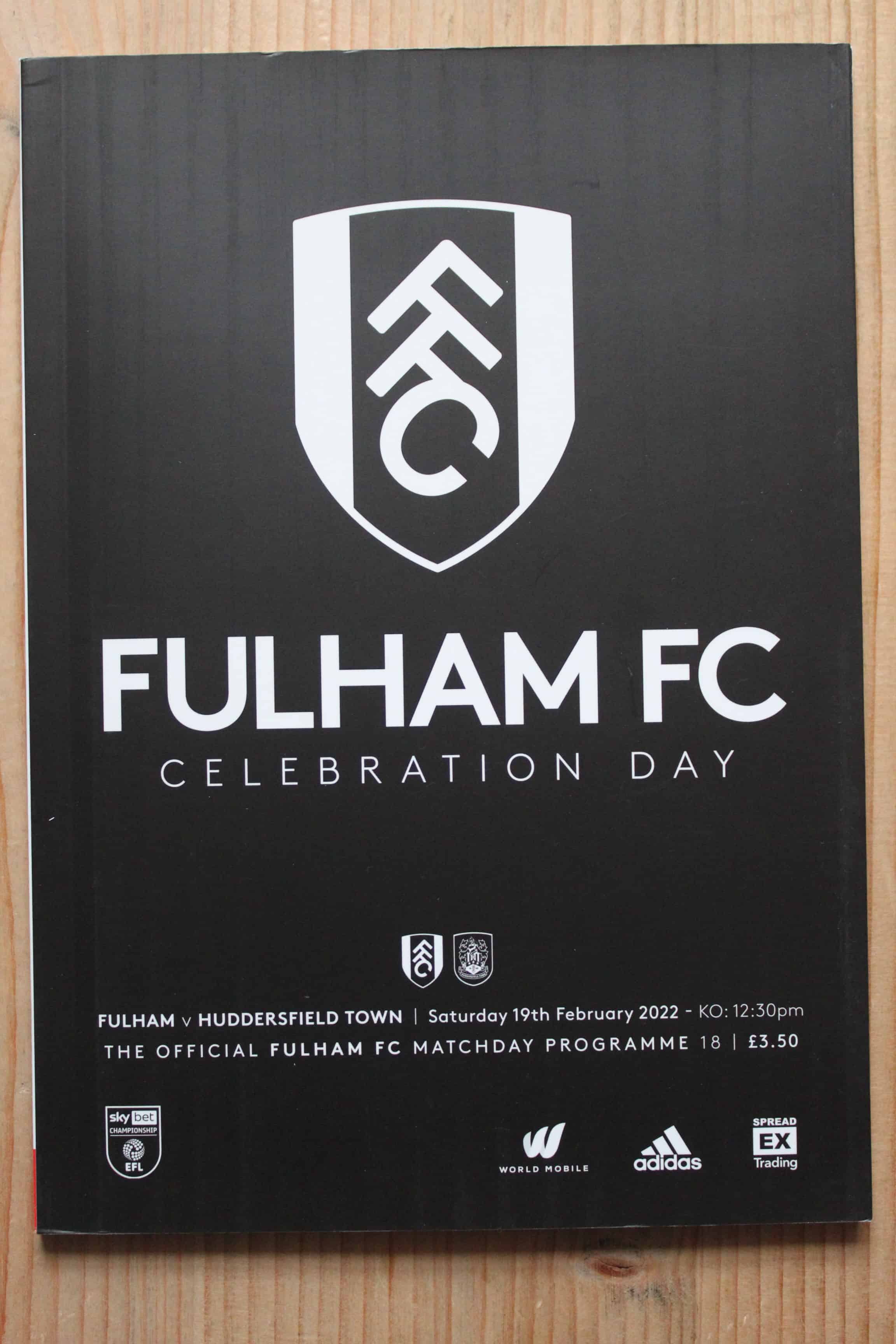 Fulham FC v Huddersfield Town FC