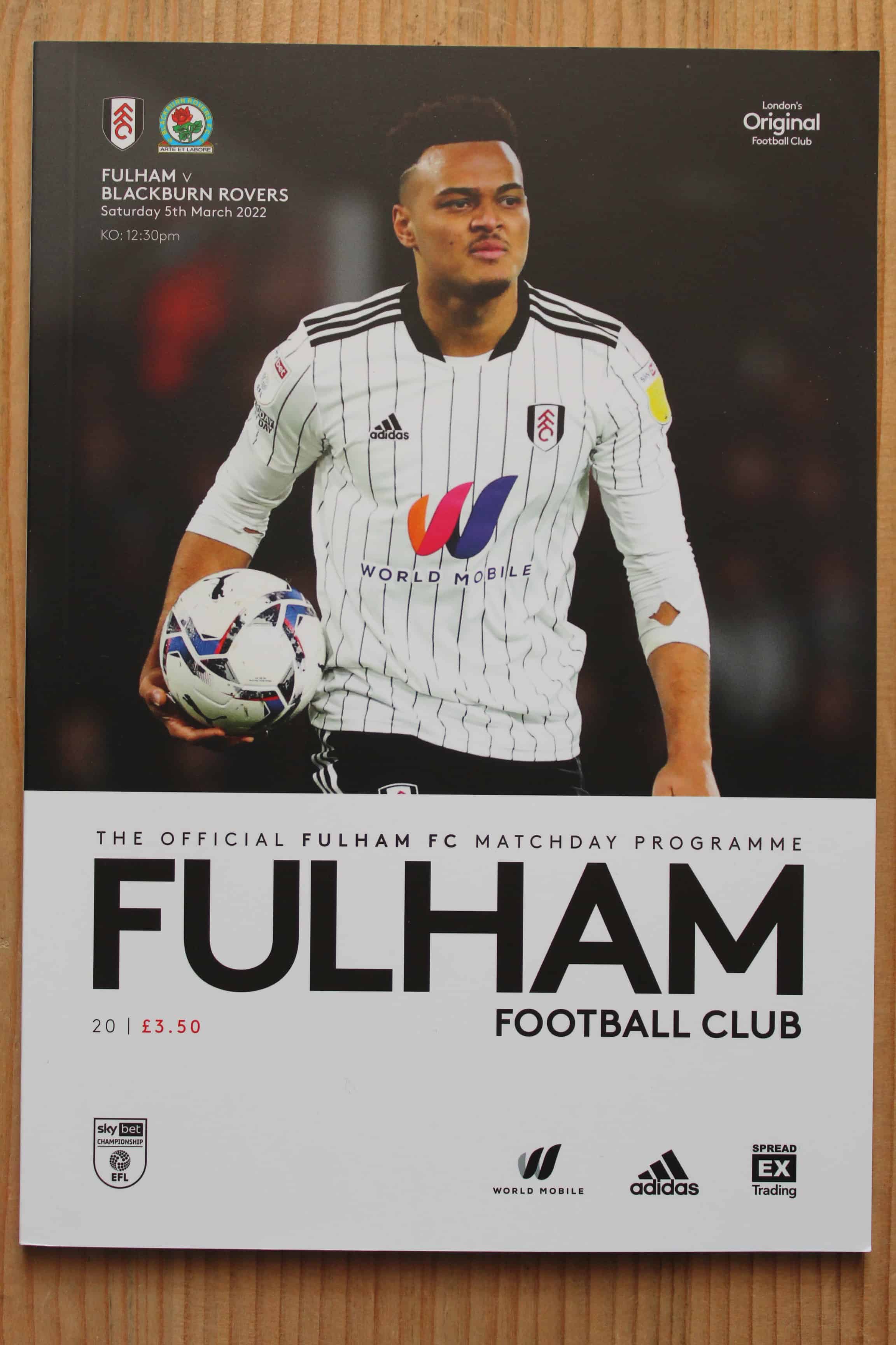 Fulham FC v Blackburn Rovers FC