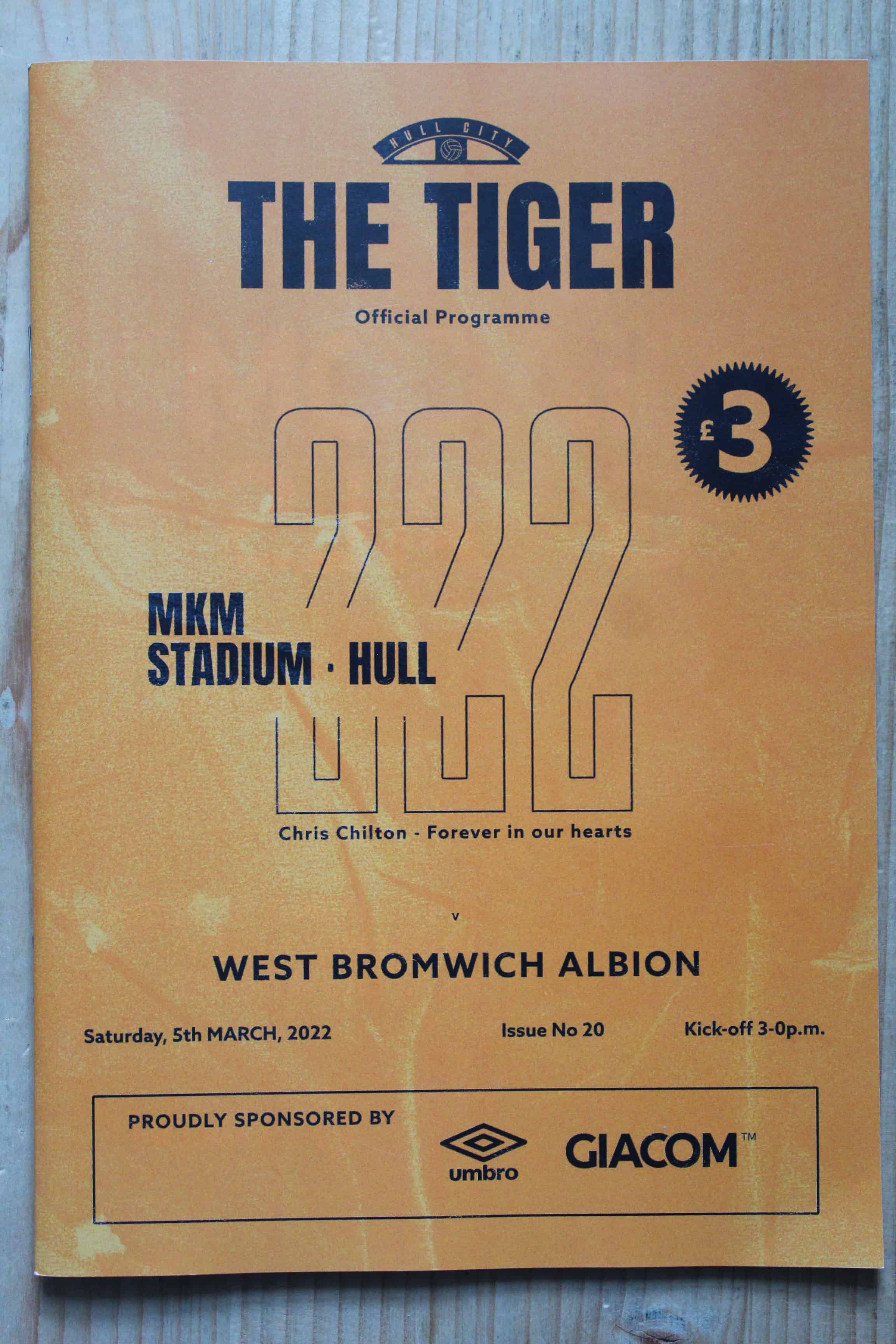 Hull City FC v West Bromwich Albion FC 