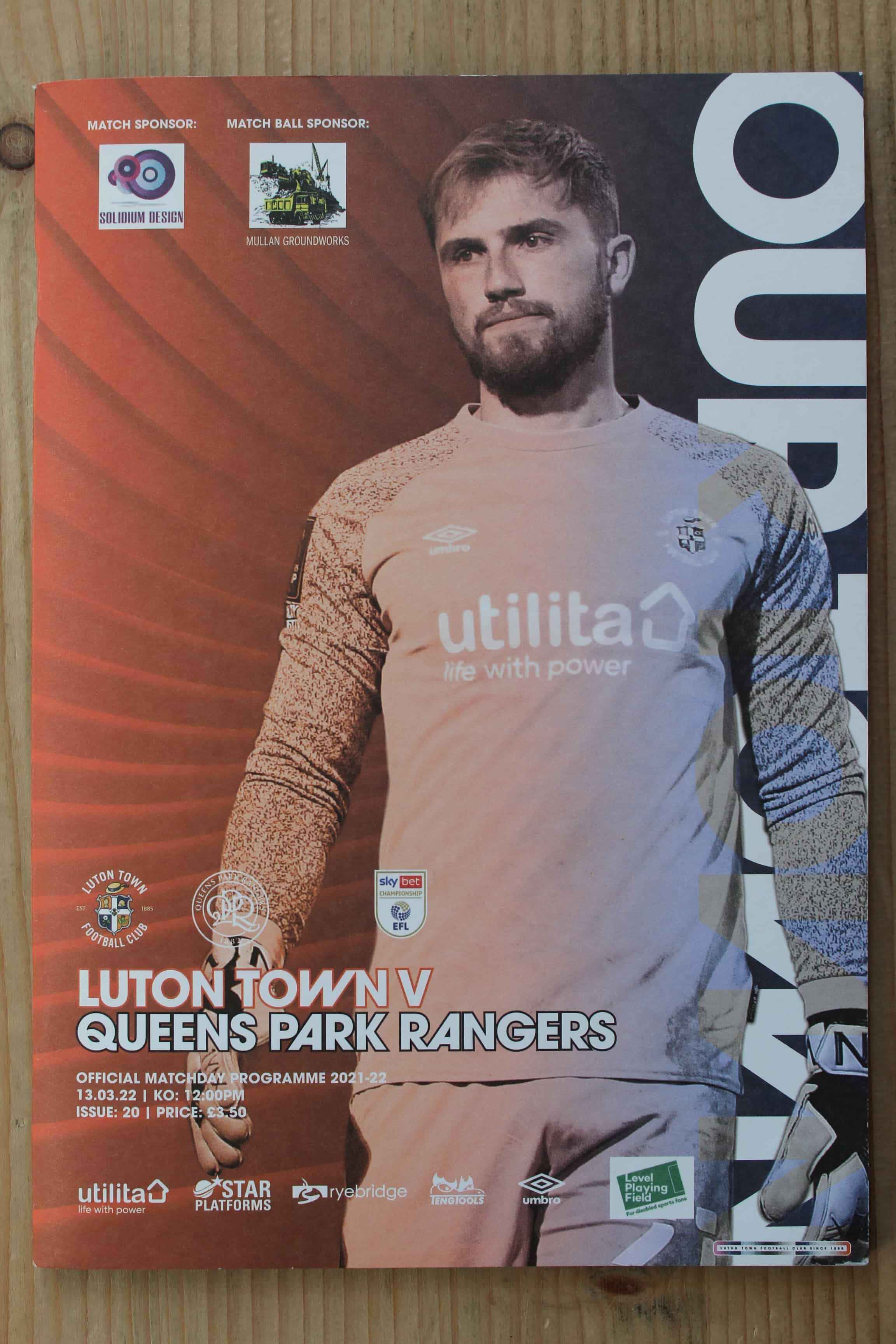 Luton Town FC v Queens Park Rangers FC