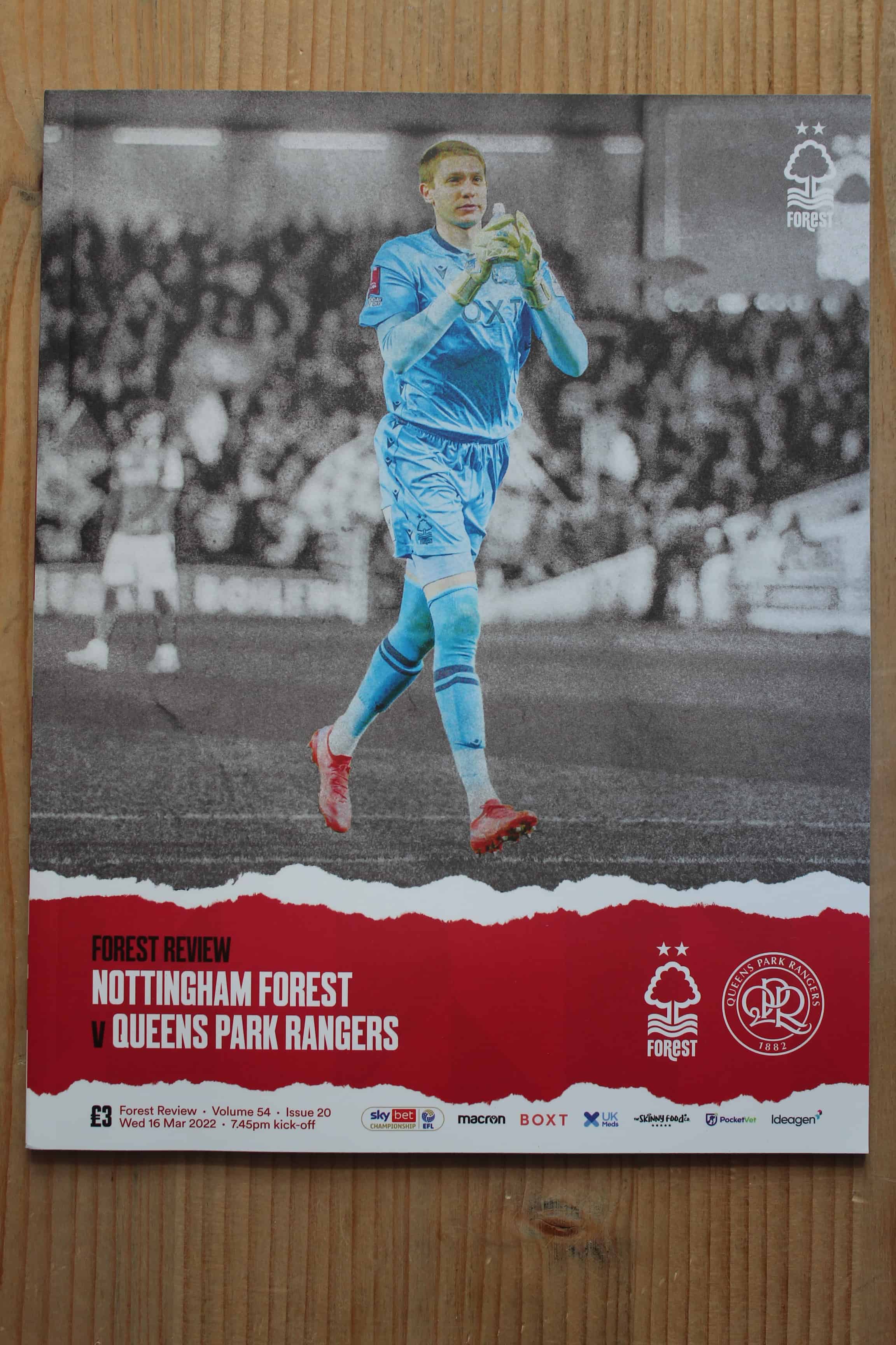 Nottingham Forest FC v Queens Park Rangers FC