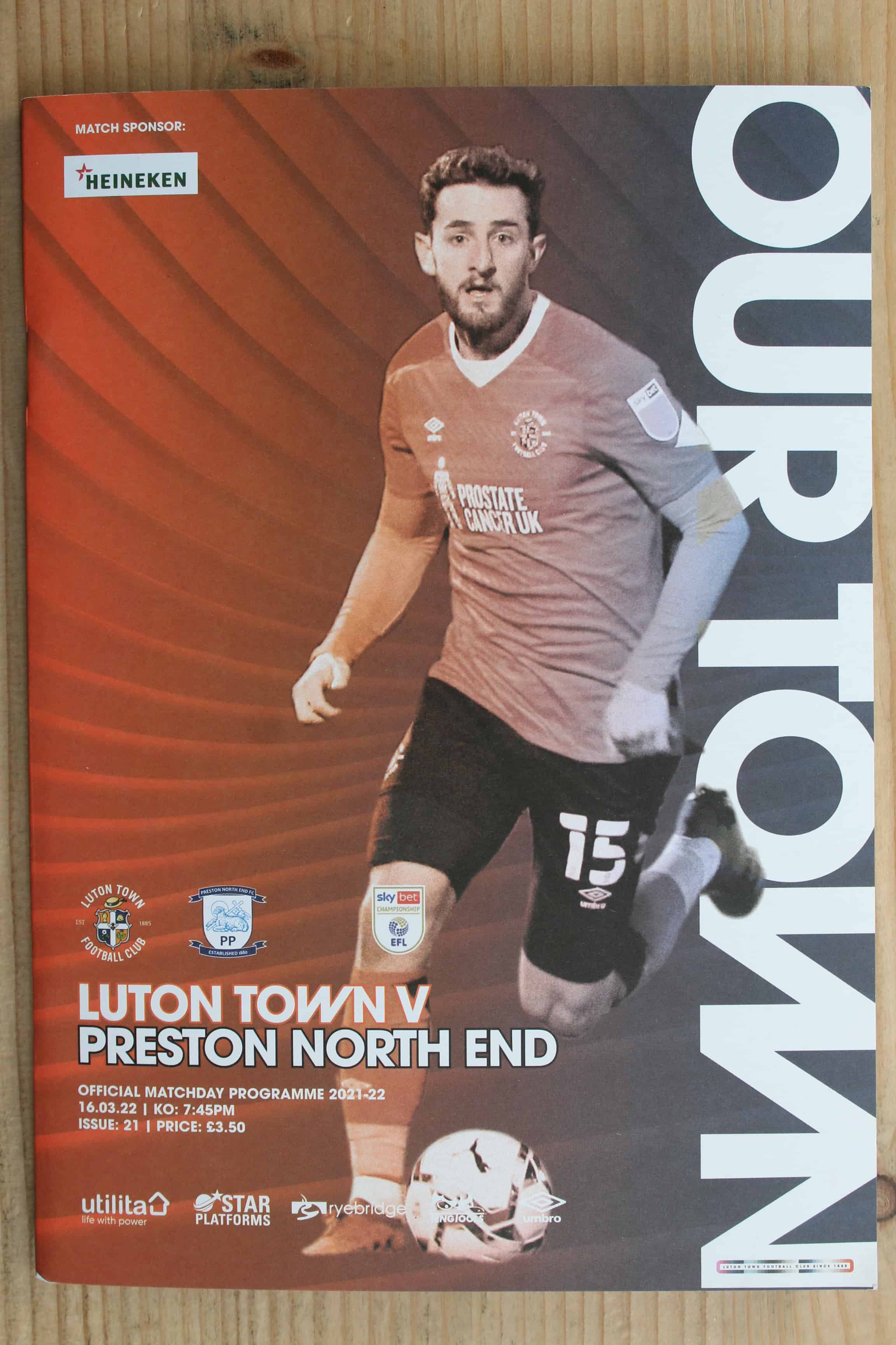 Luton Town FC v Preston North End FC