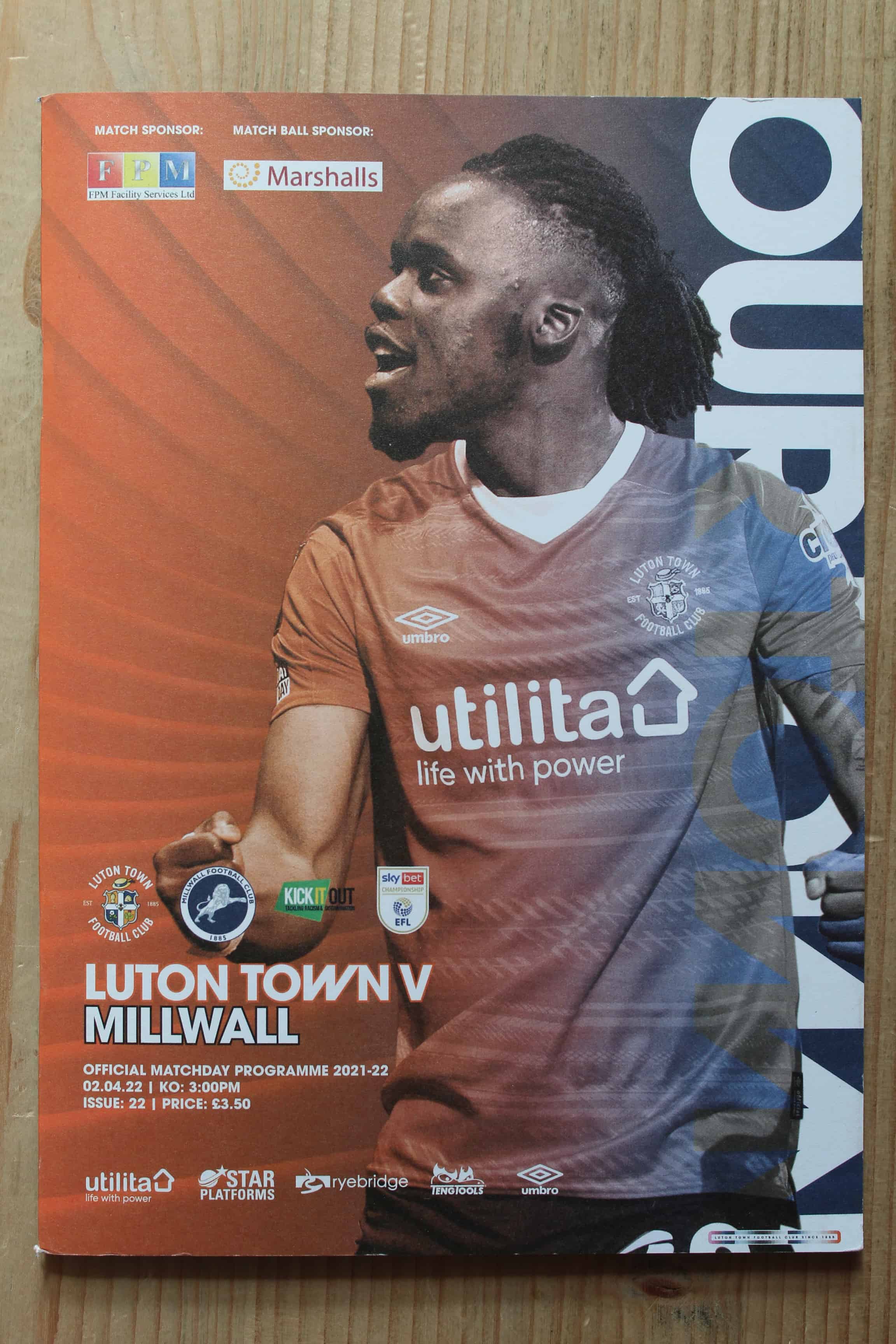 Luton Town FC v Millwall FC