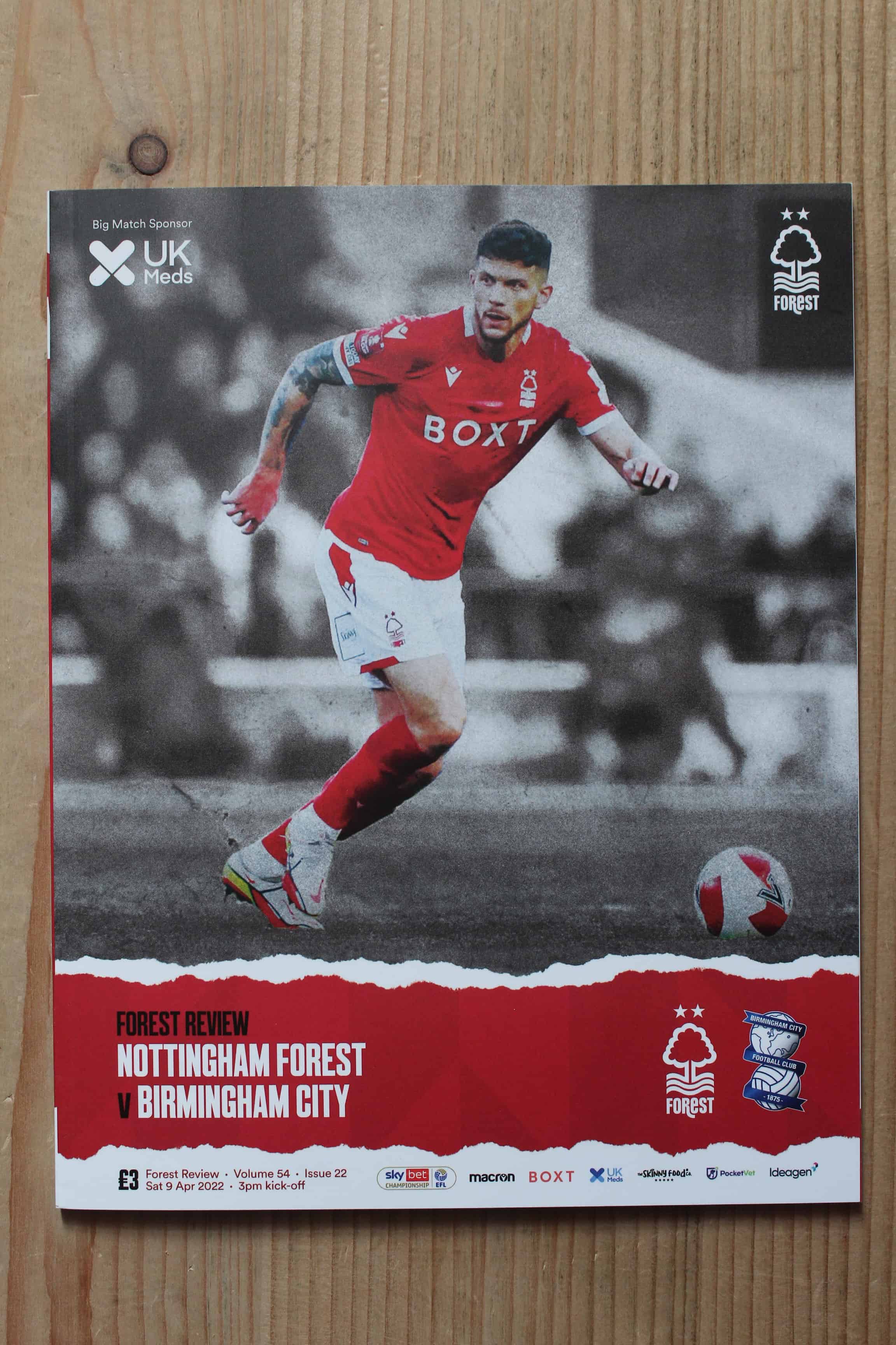 Nottingham Forest FC v Birmingham City FC