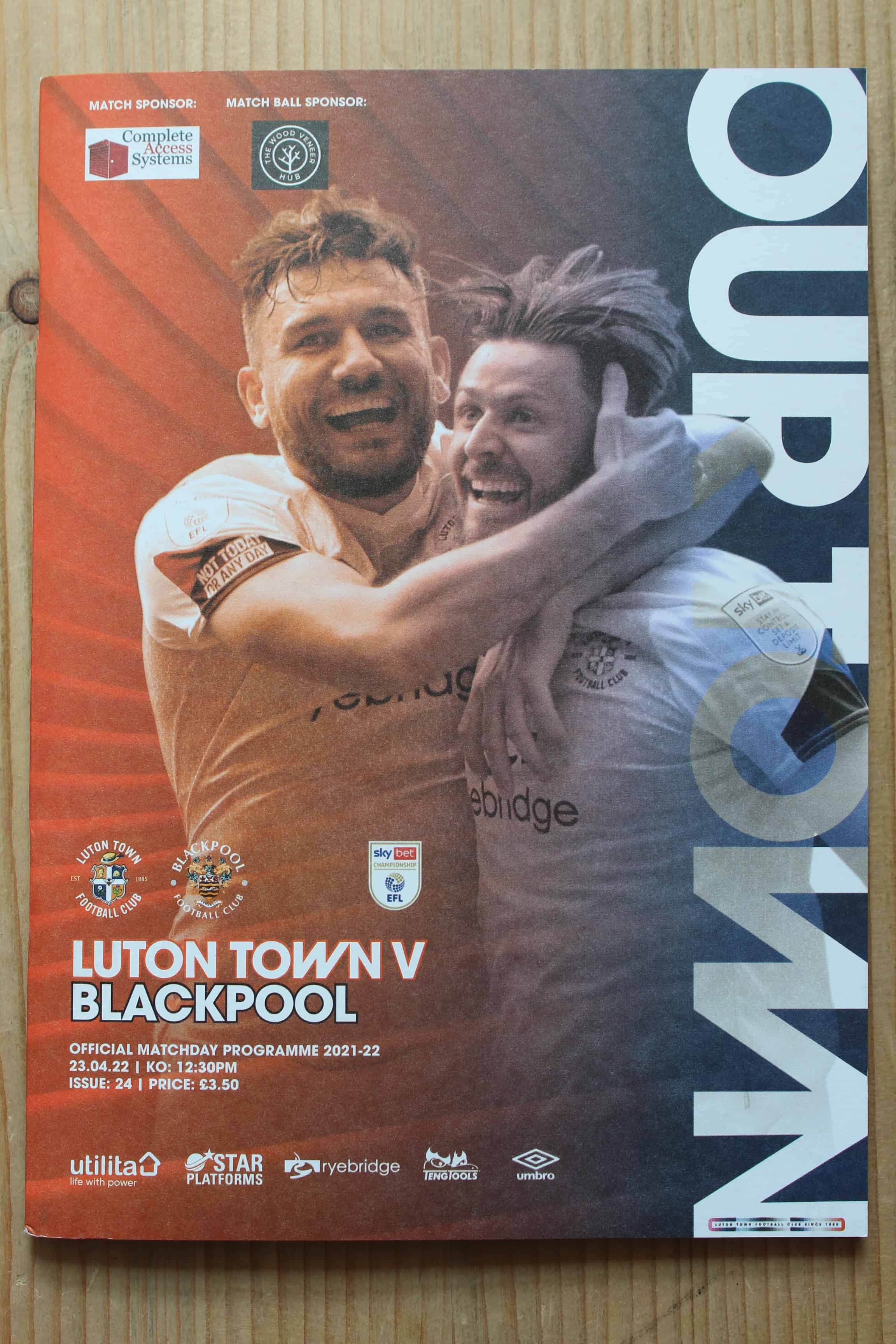 Luton Town FC v Blackpool FC