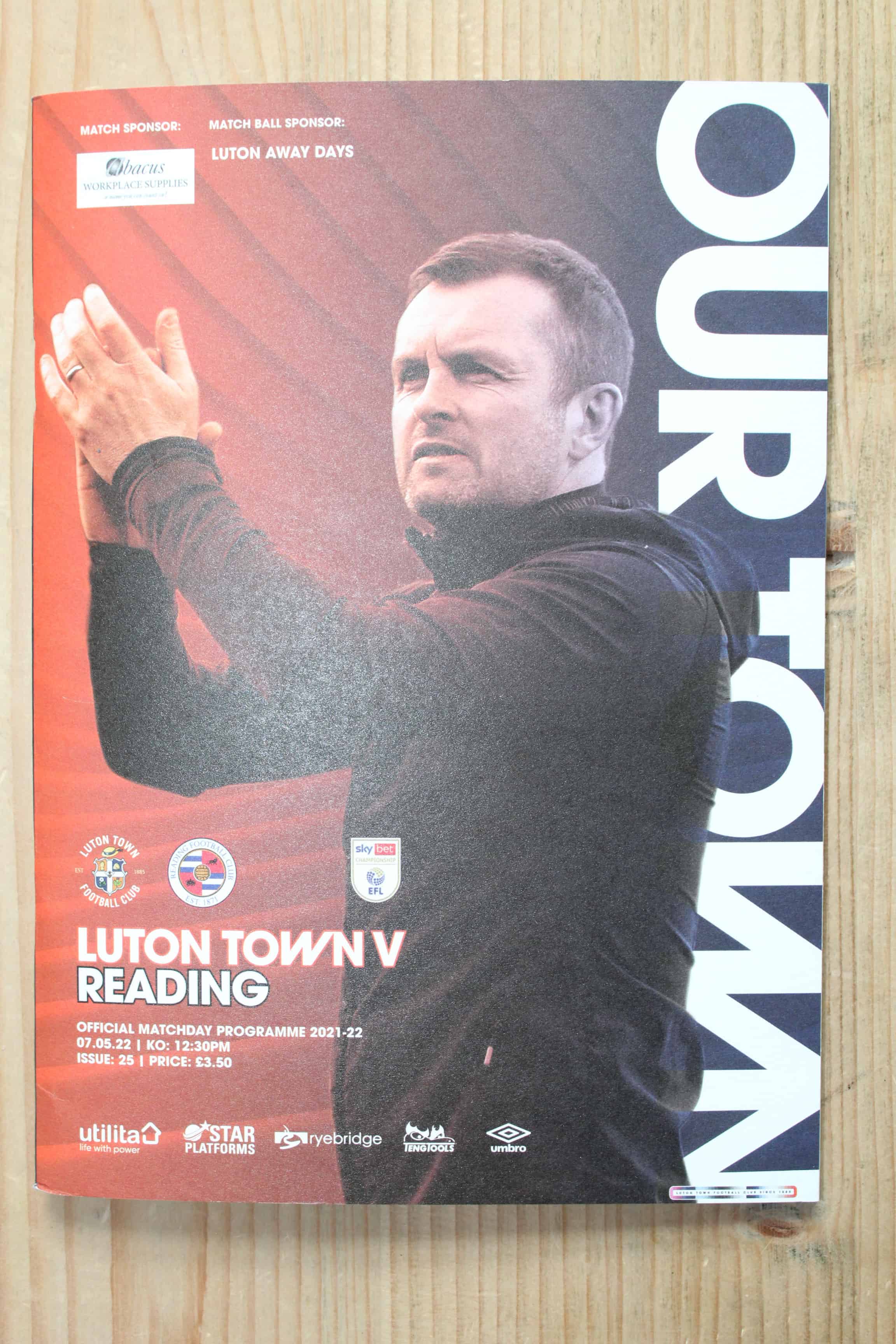 Luton Town FC v Reading FC