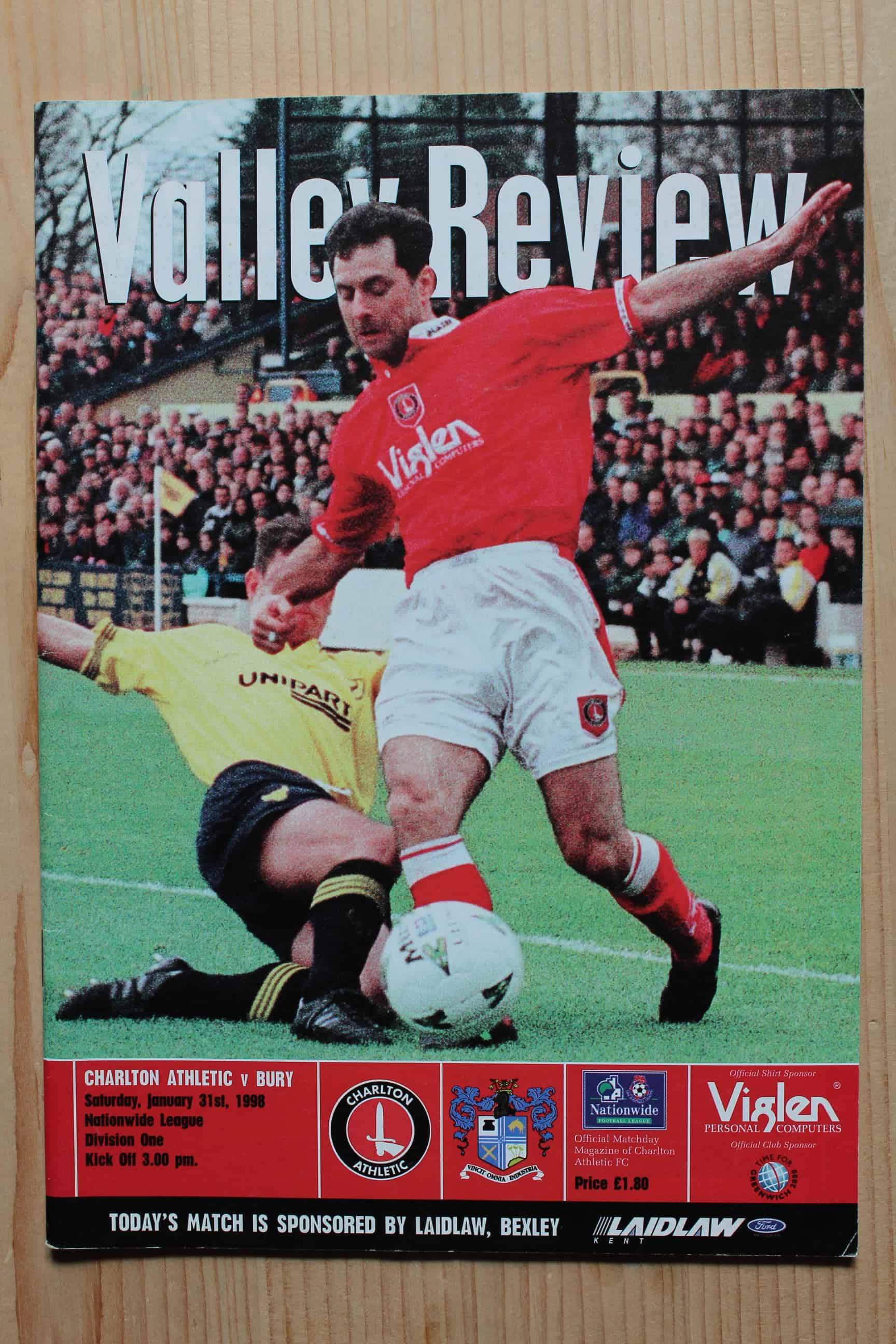 Charlton Athletic FC v Bury FC