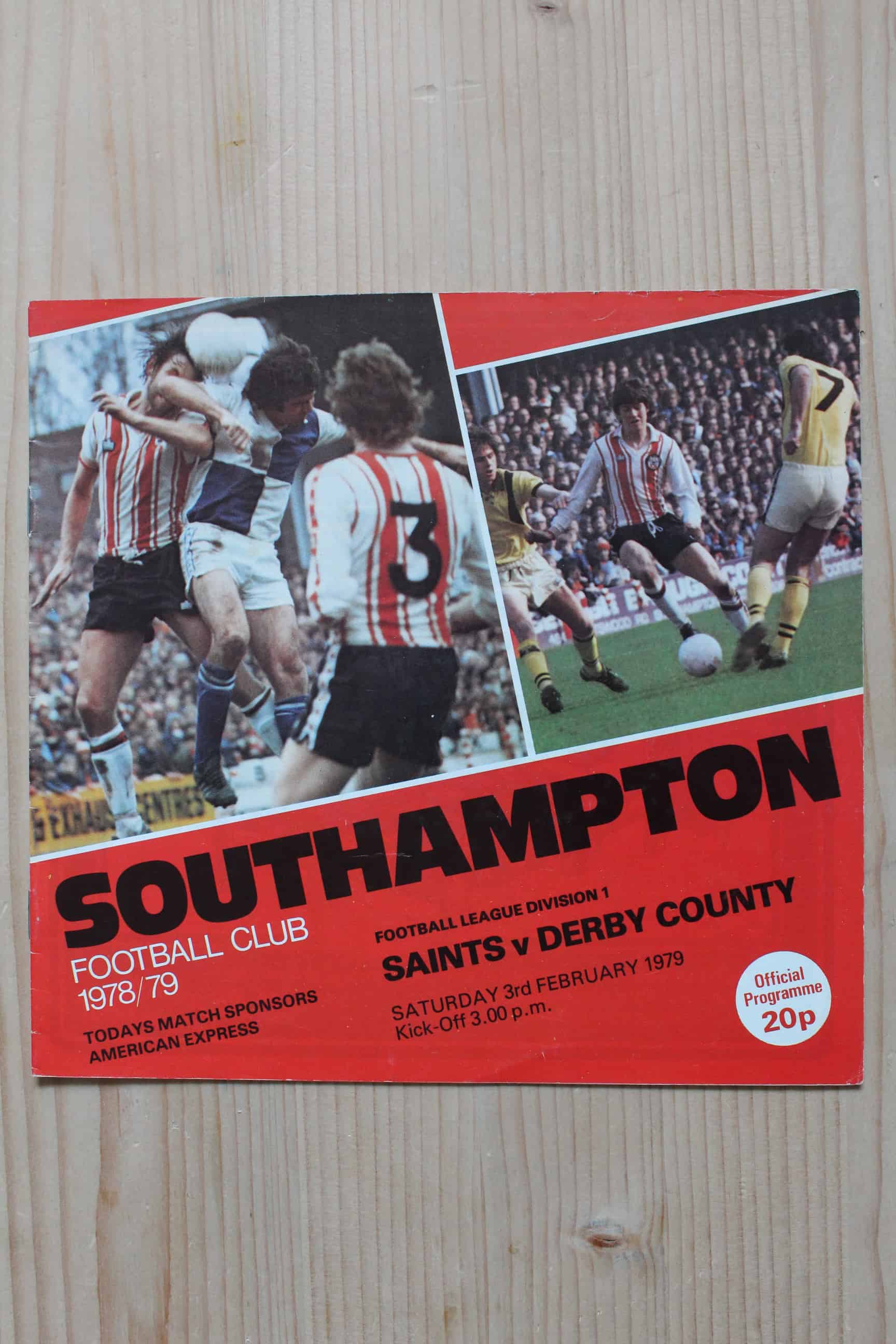 Southampton FC v Derby County FC