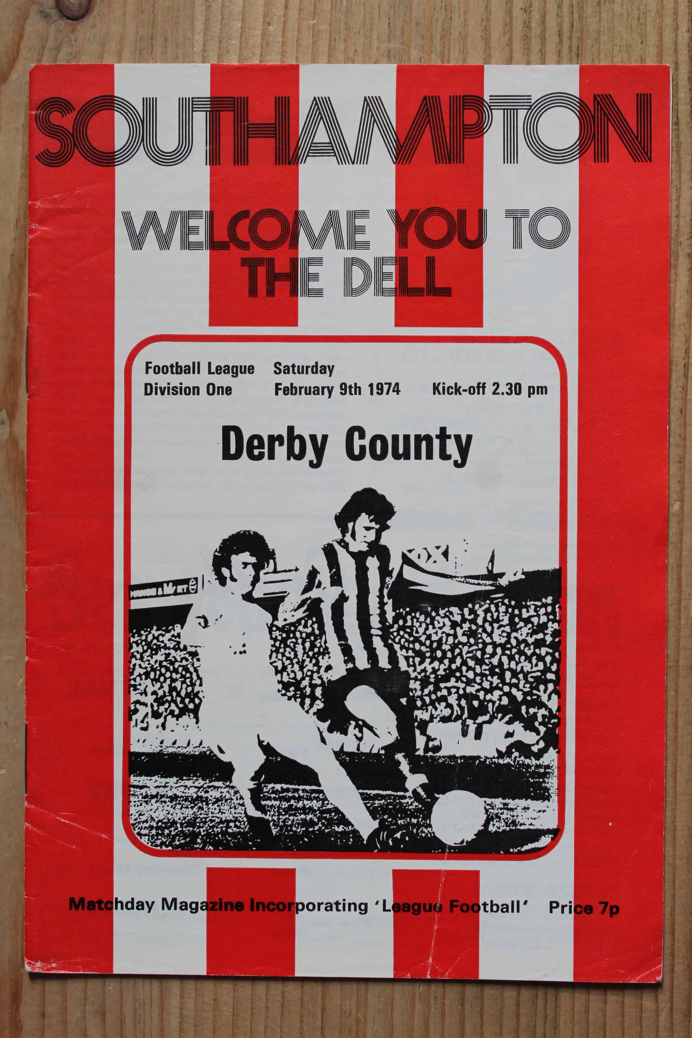 Southampton FC v Derby County FC