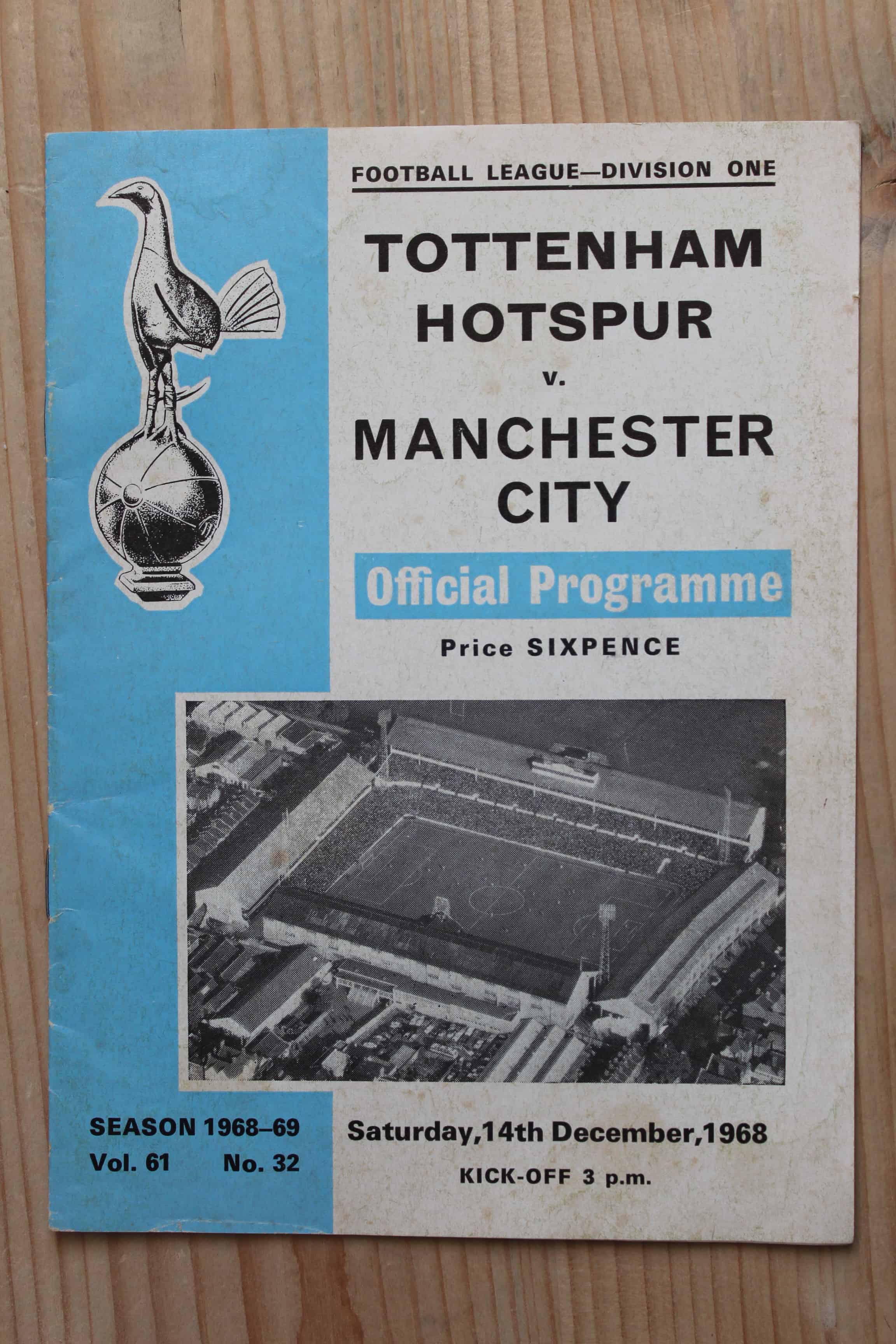 Tottenham Hotspur FC v Manchester City FC