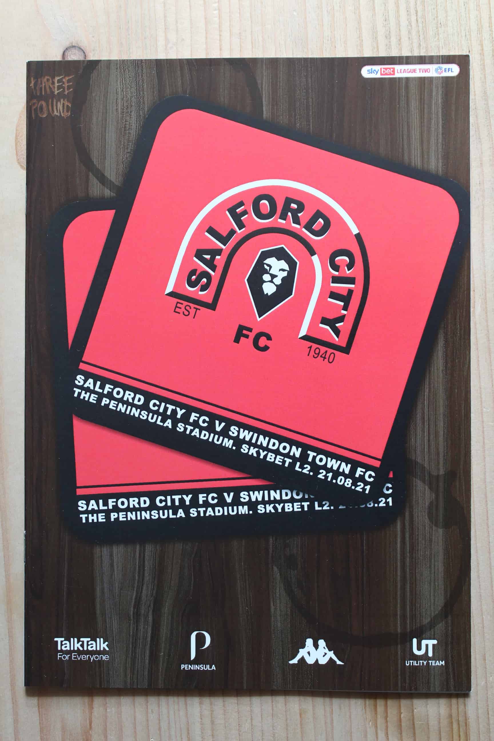 Salford City v Swindon Town FC