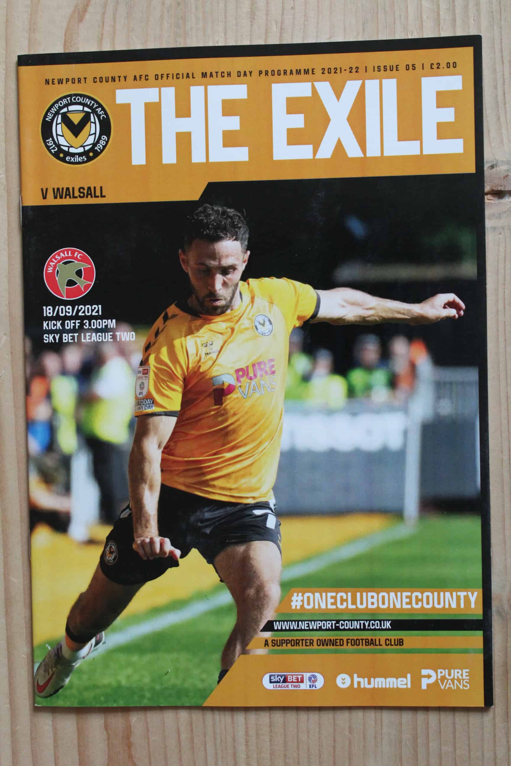 Newport County AFC v Walsall FC