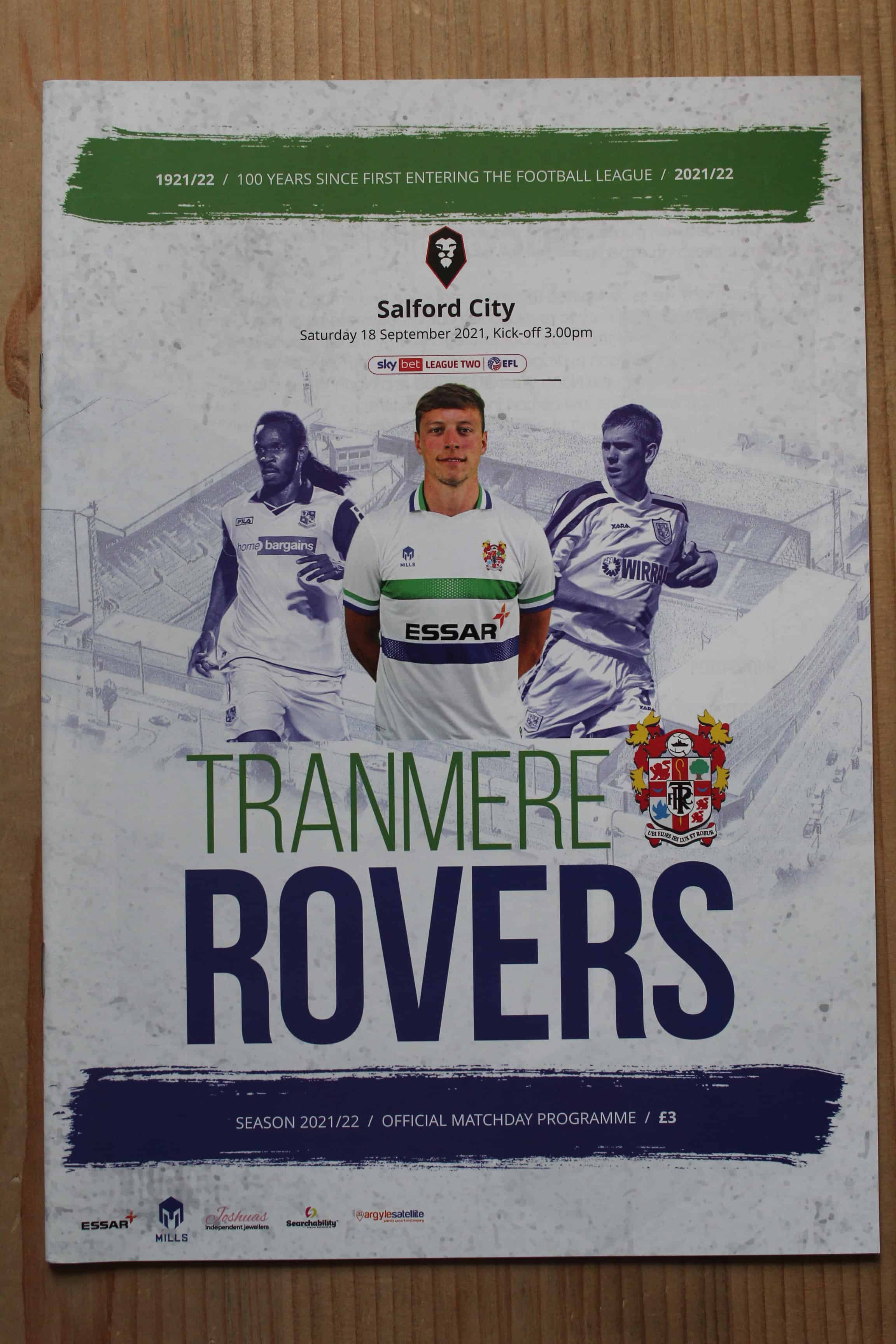 Tranmere Rovers FC v Salford City