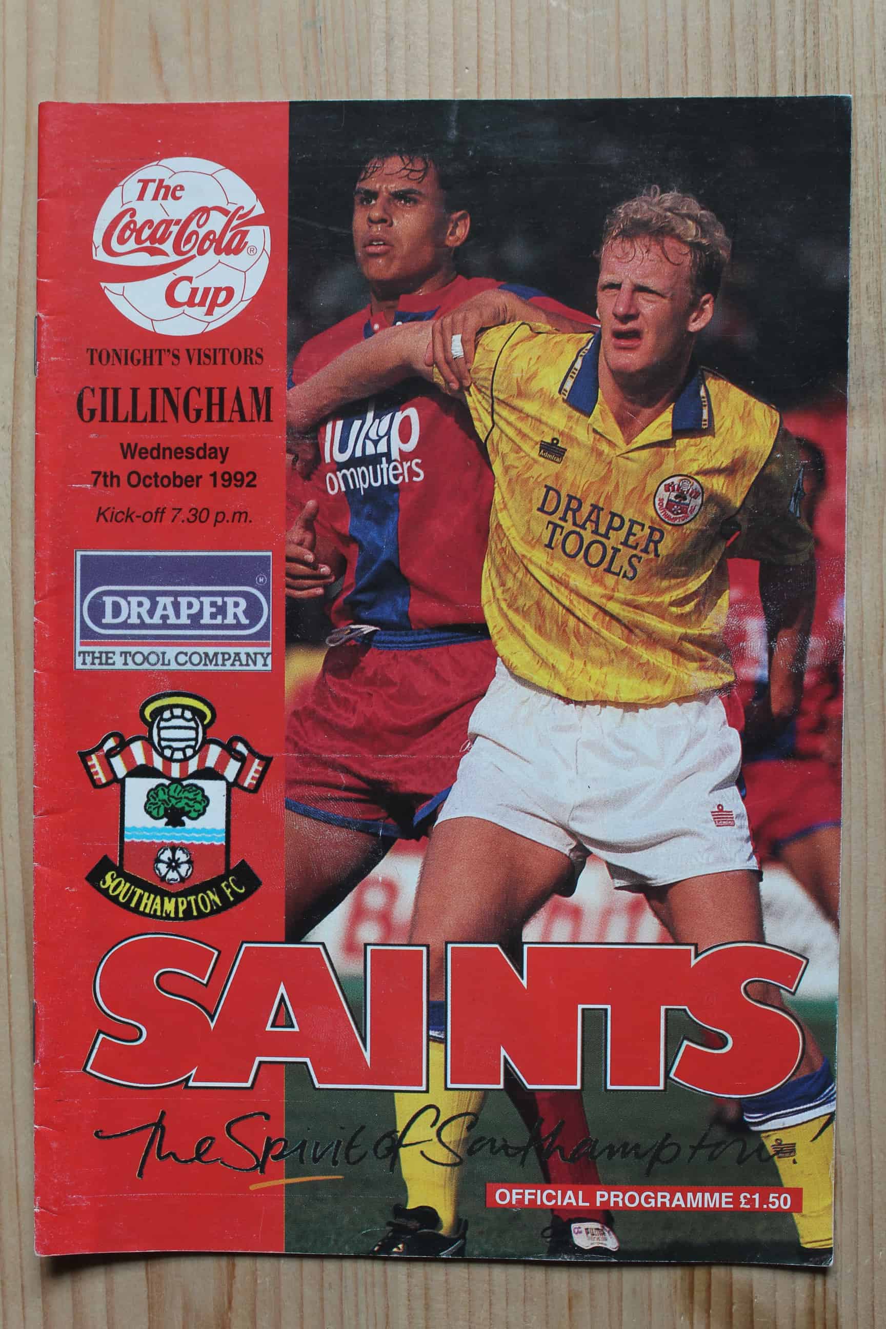 Southampton FC v Gillingham FC