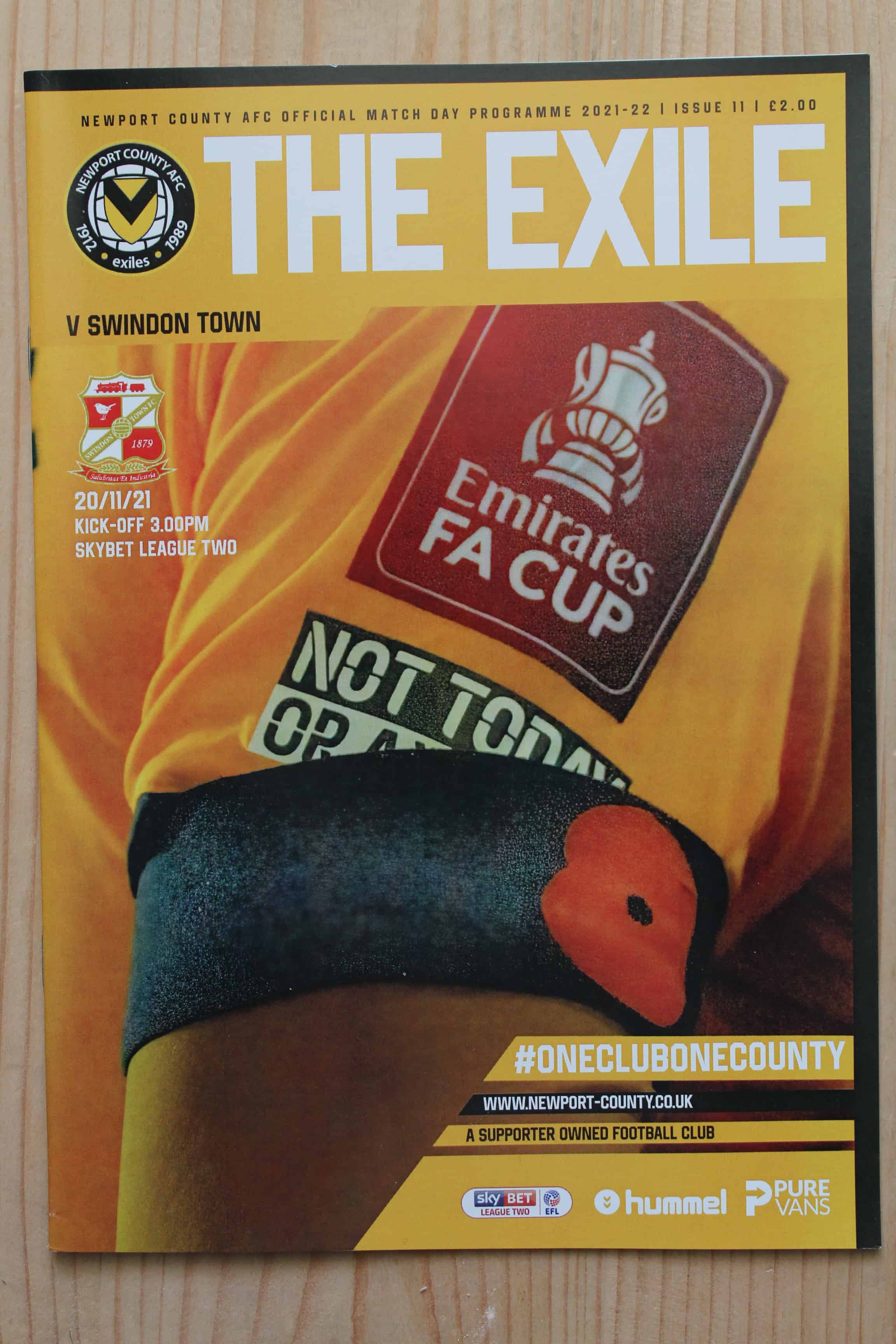 Newport County AFC v Swindon Town FC