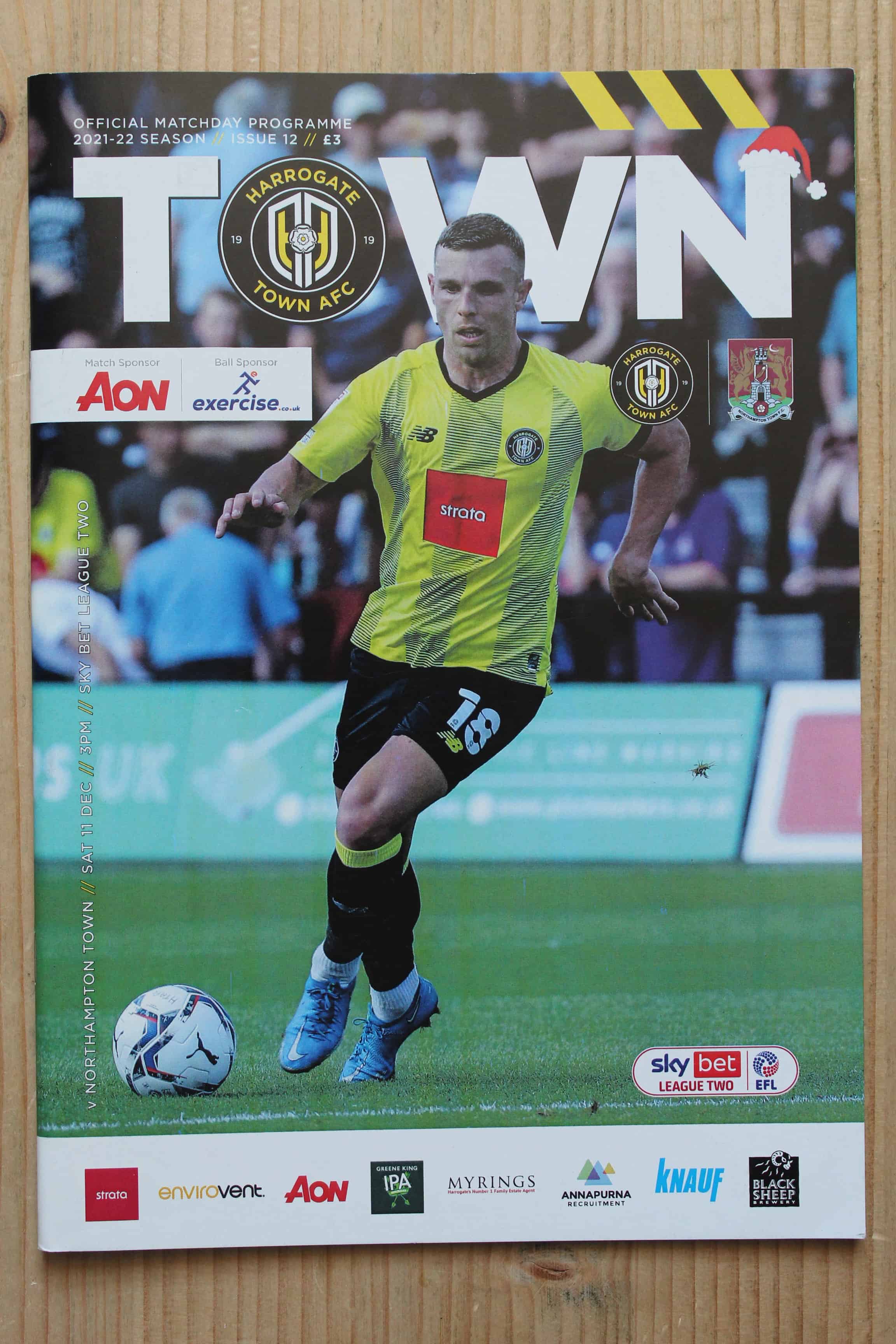 Harrogate Town  v Northampton Town FC