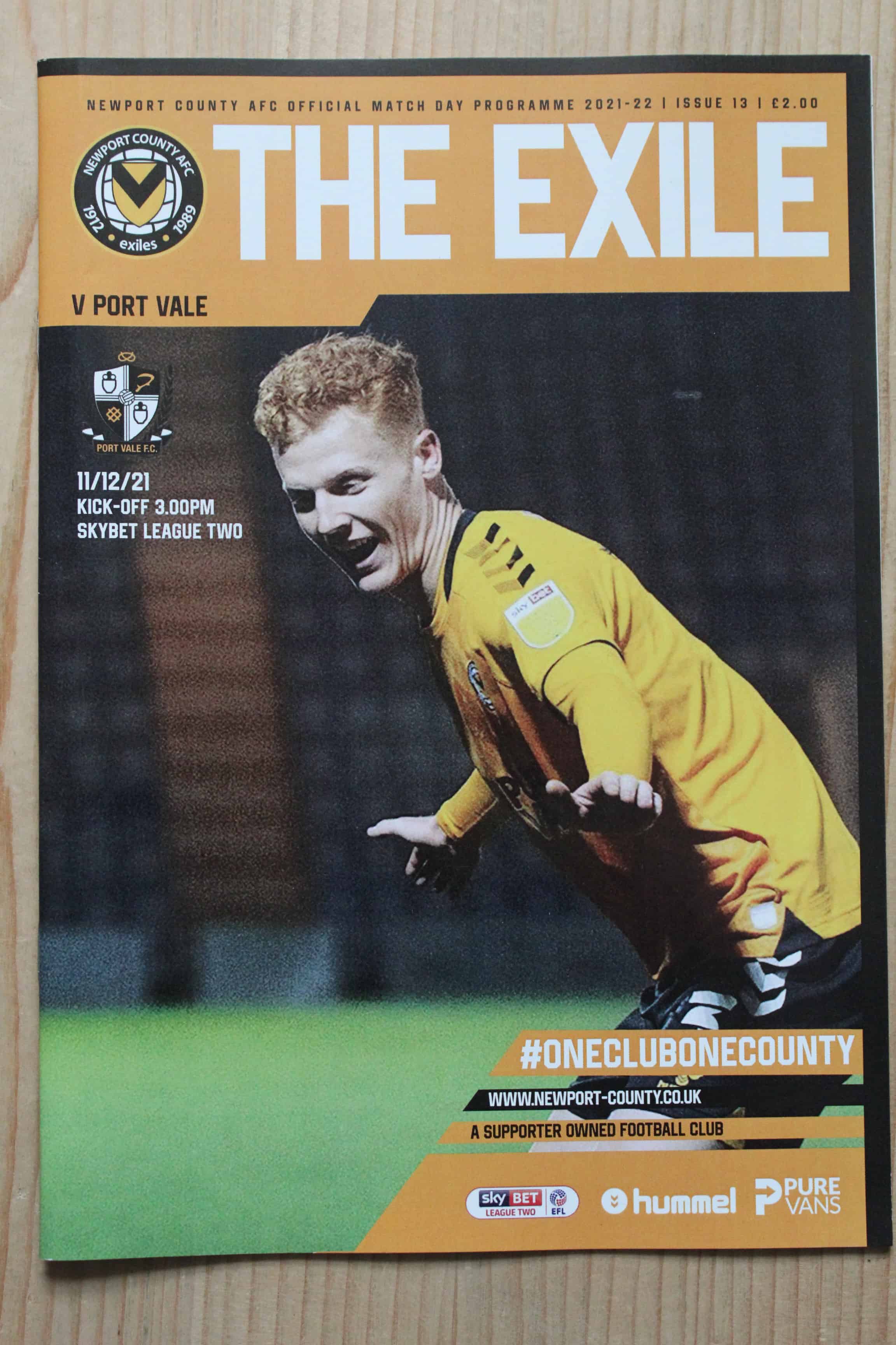 Newport County AFC v Port Vale FC