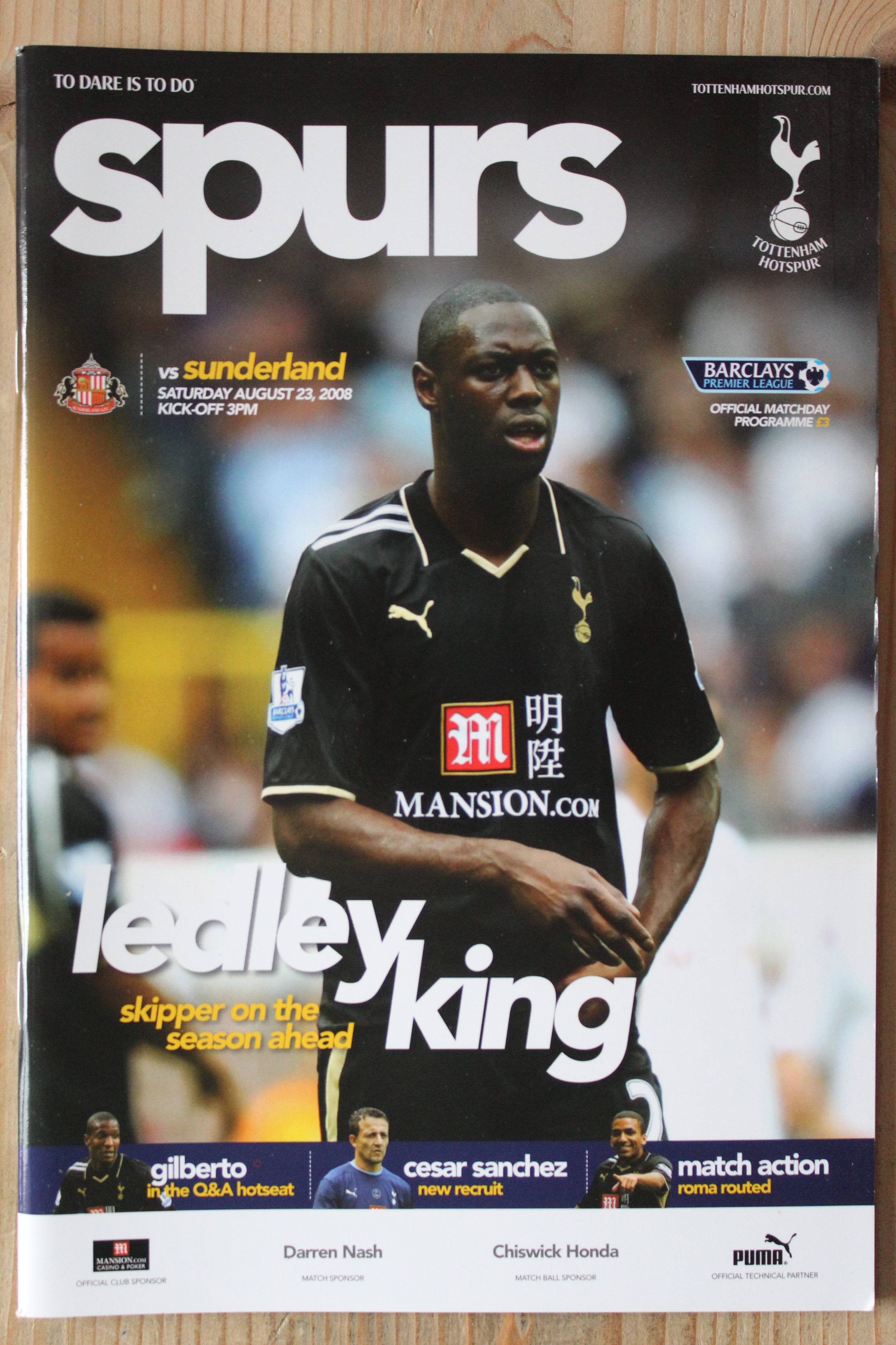 Tottenham Hotspur FC v Sunderland FC