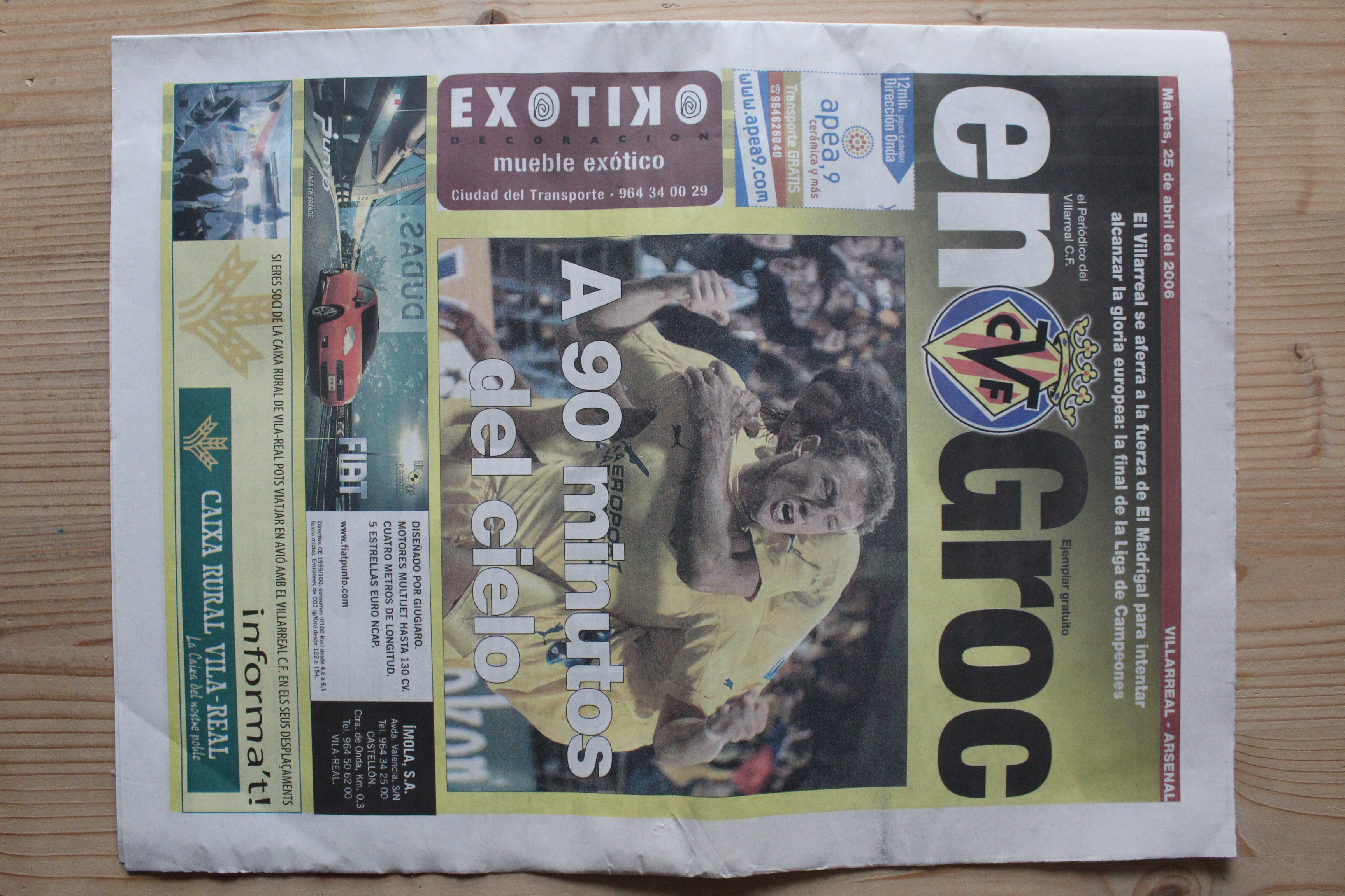 Villarreal CF v Arsenal FC