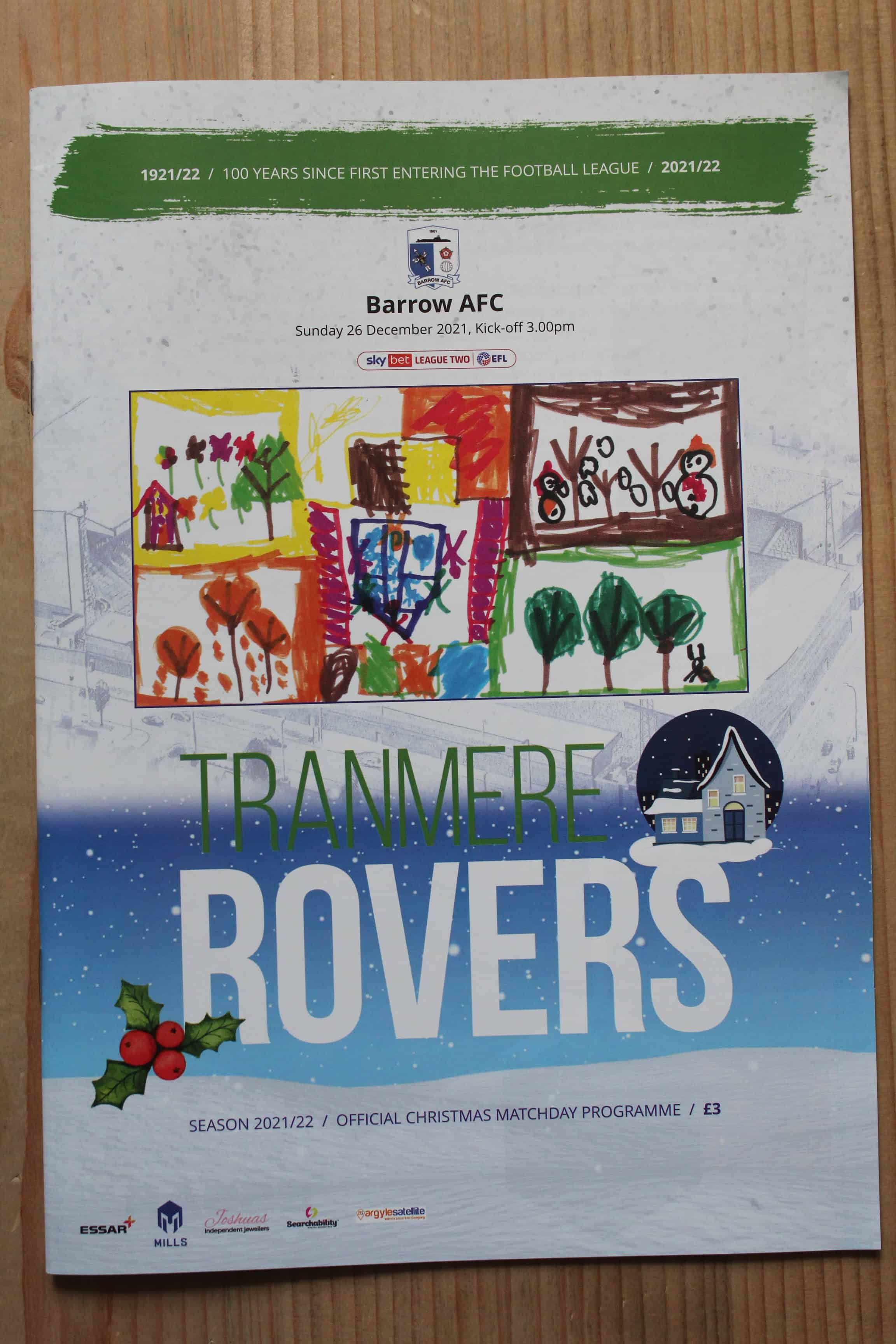 Tranmere Rovers FC v Barrow AFC