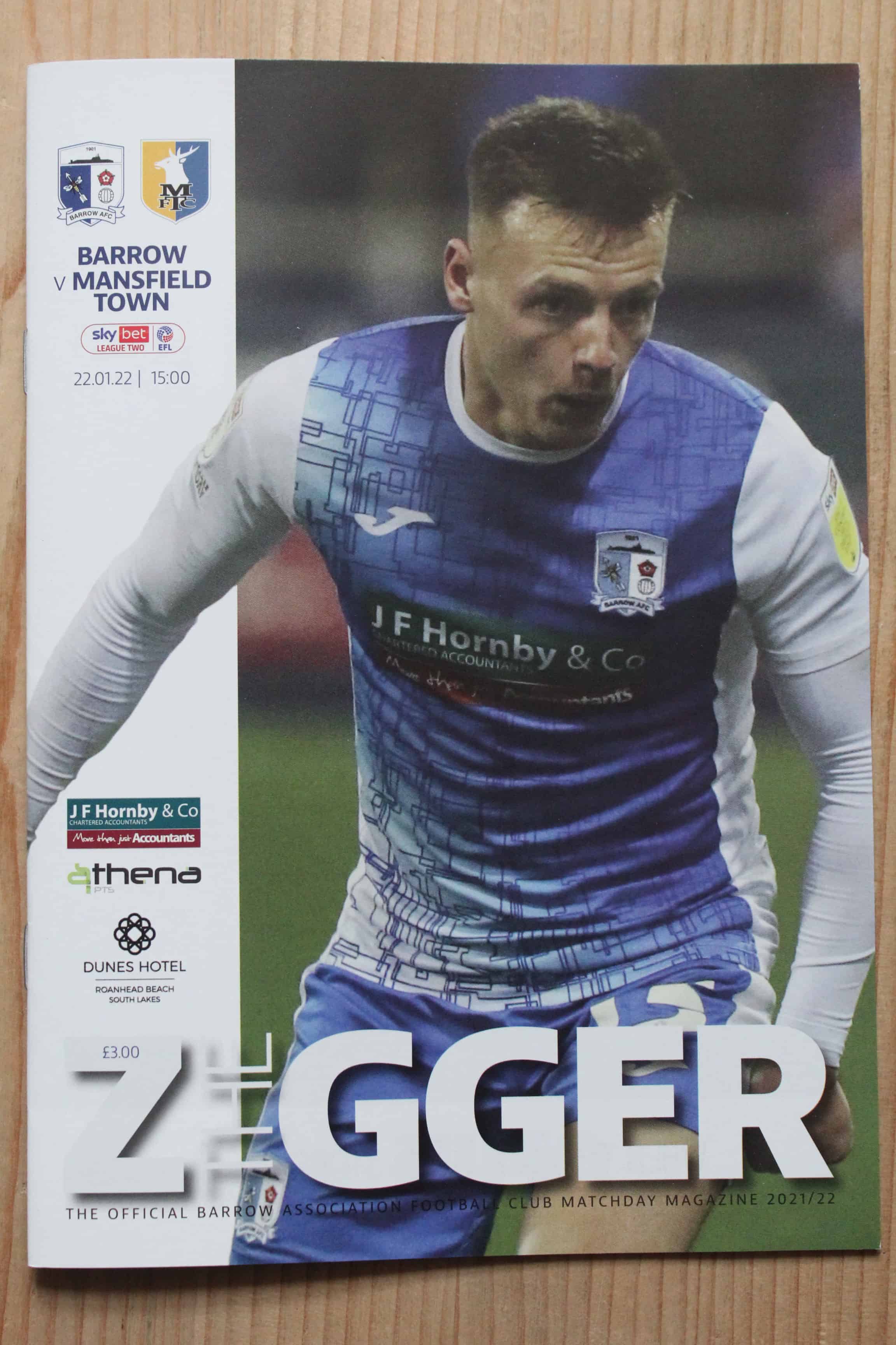 Barrow AFC v Mansfield Town FC