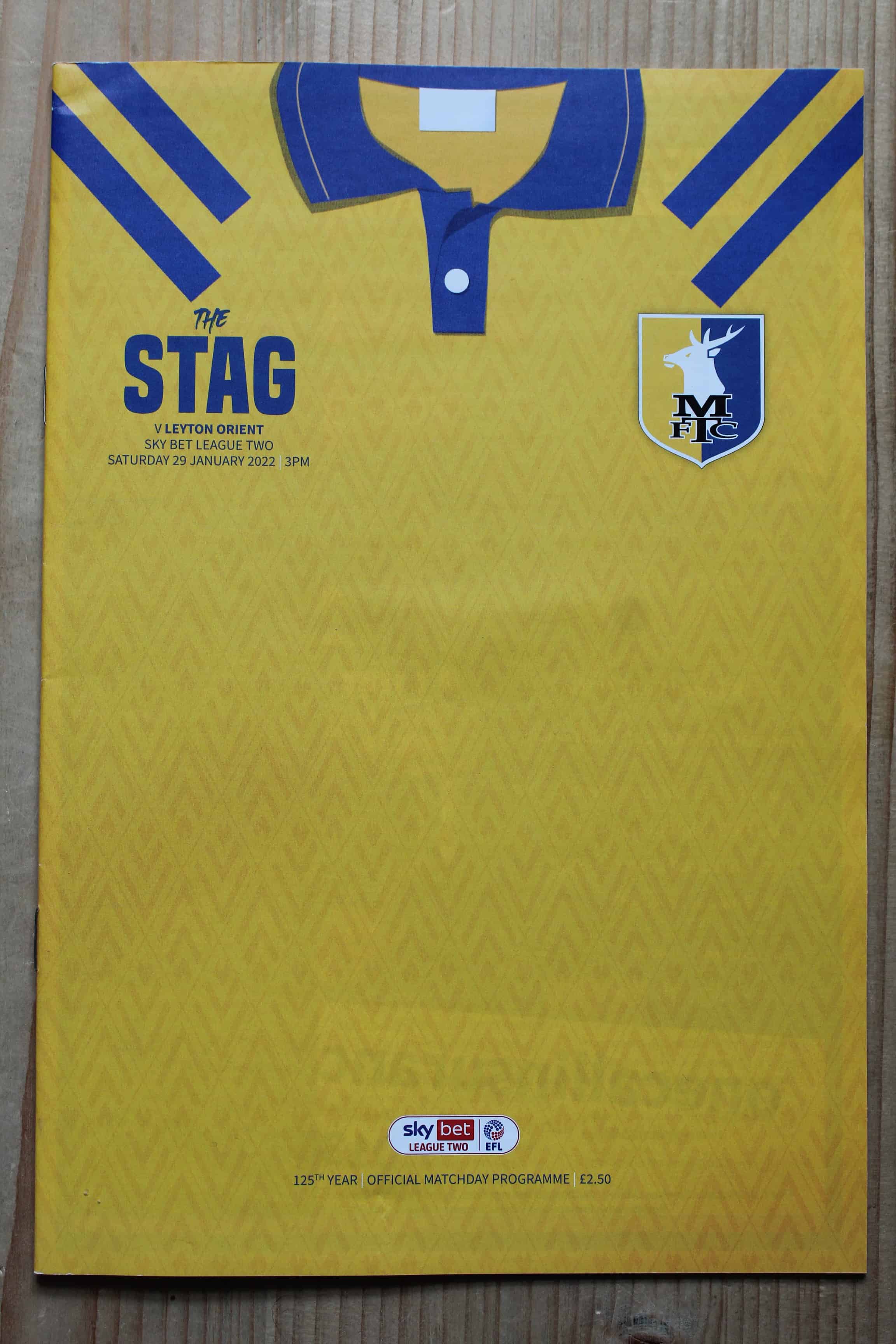 Mansfield Town FC v Leyton Orient FC