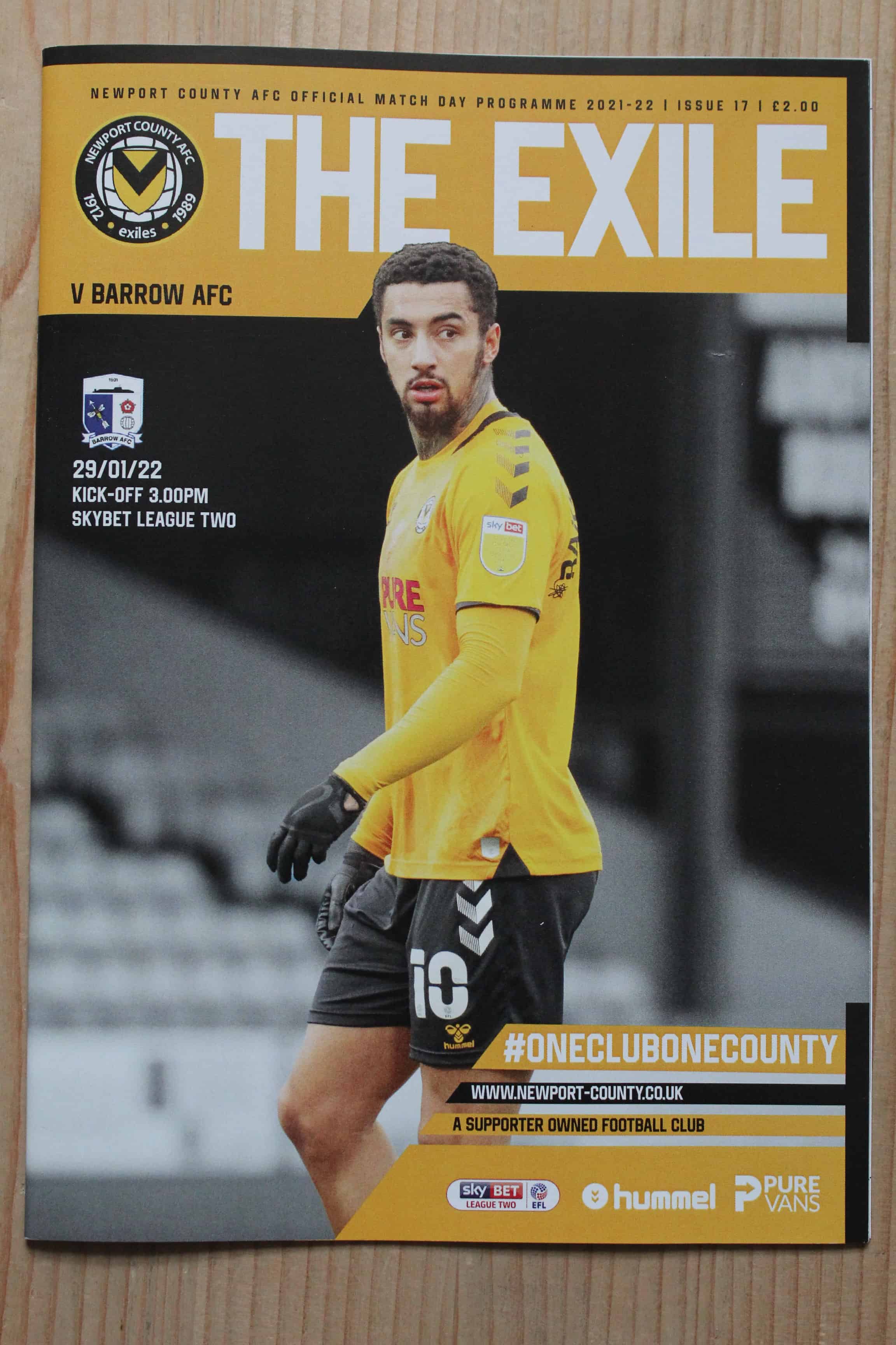 Newport County AFC v Barrow AFC