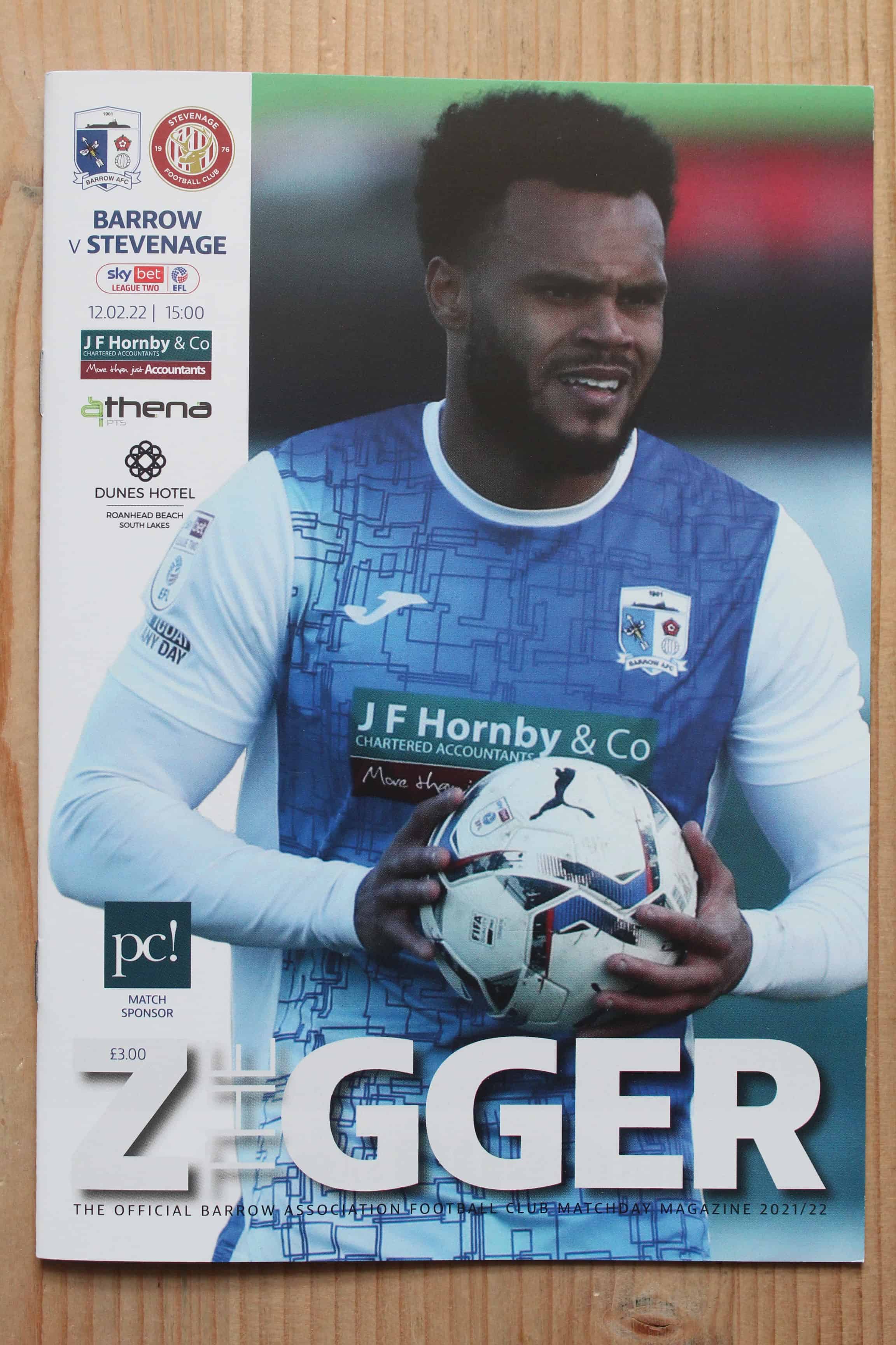 Barrow AFC v Stevenage Borough FC