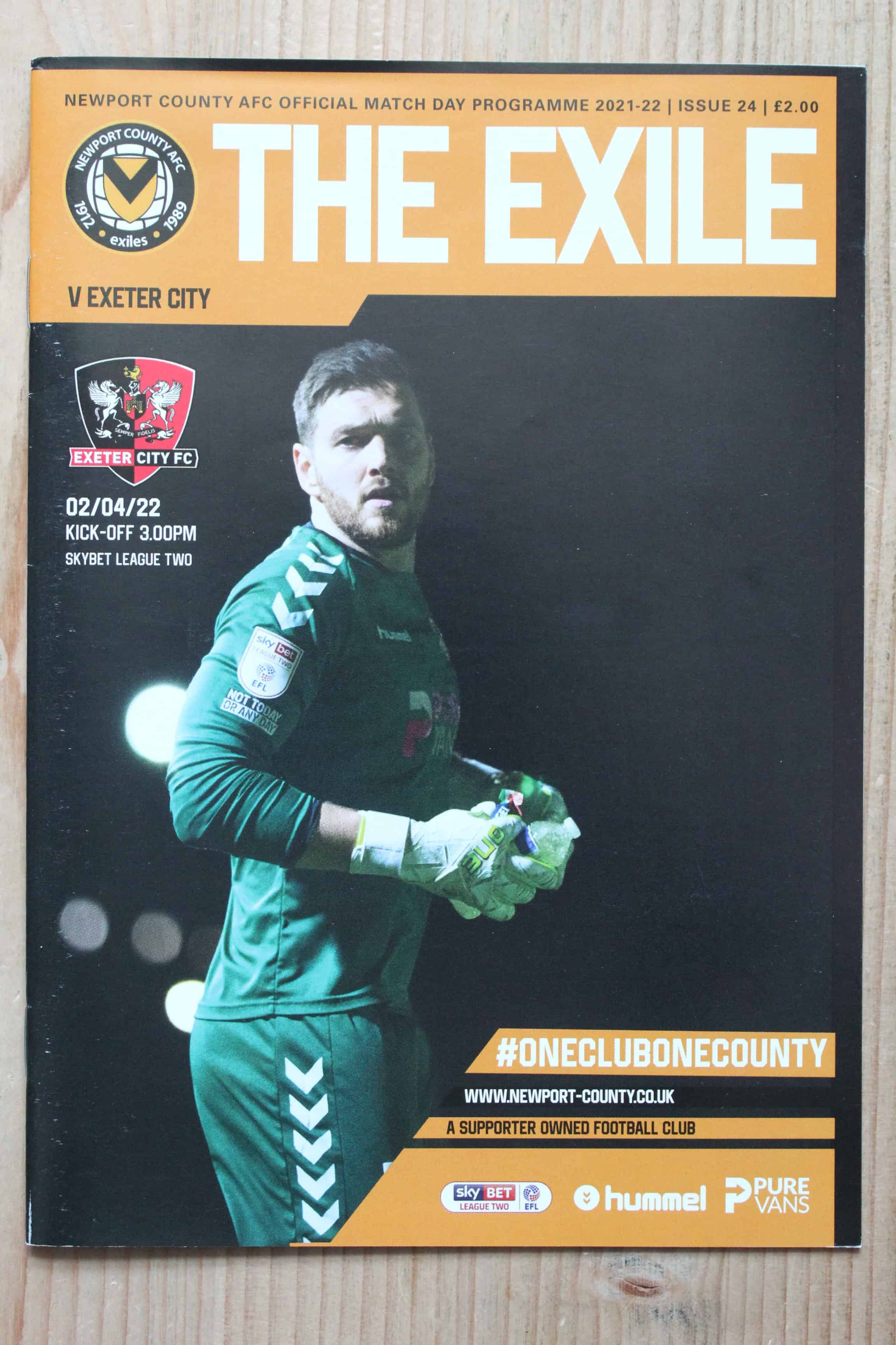 Newport County AFC v Exeter City FC