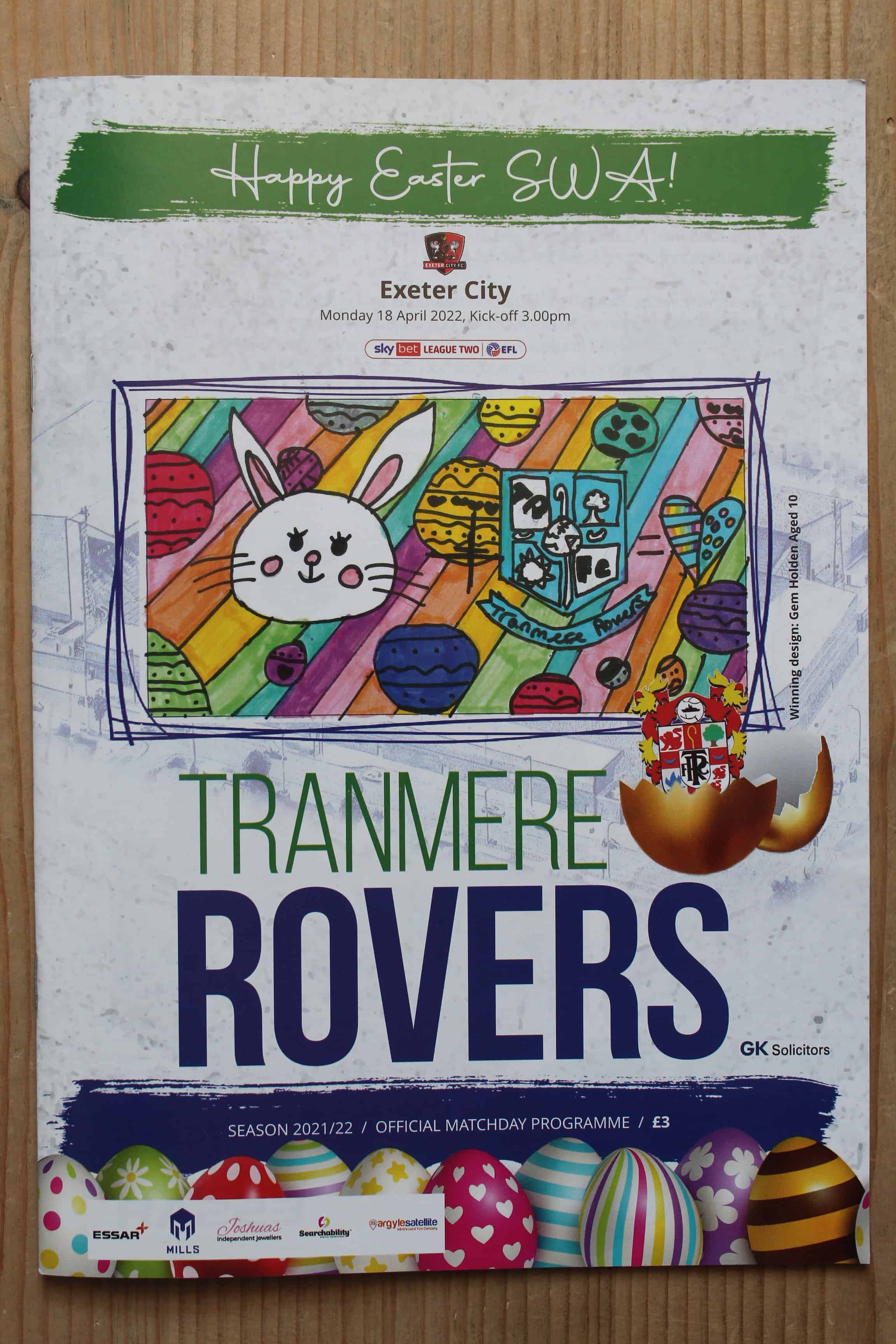 Tranmere Rovers FC v Exeter City FC