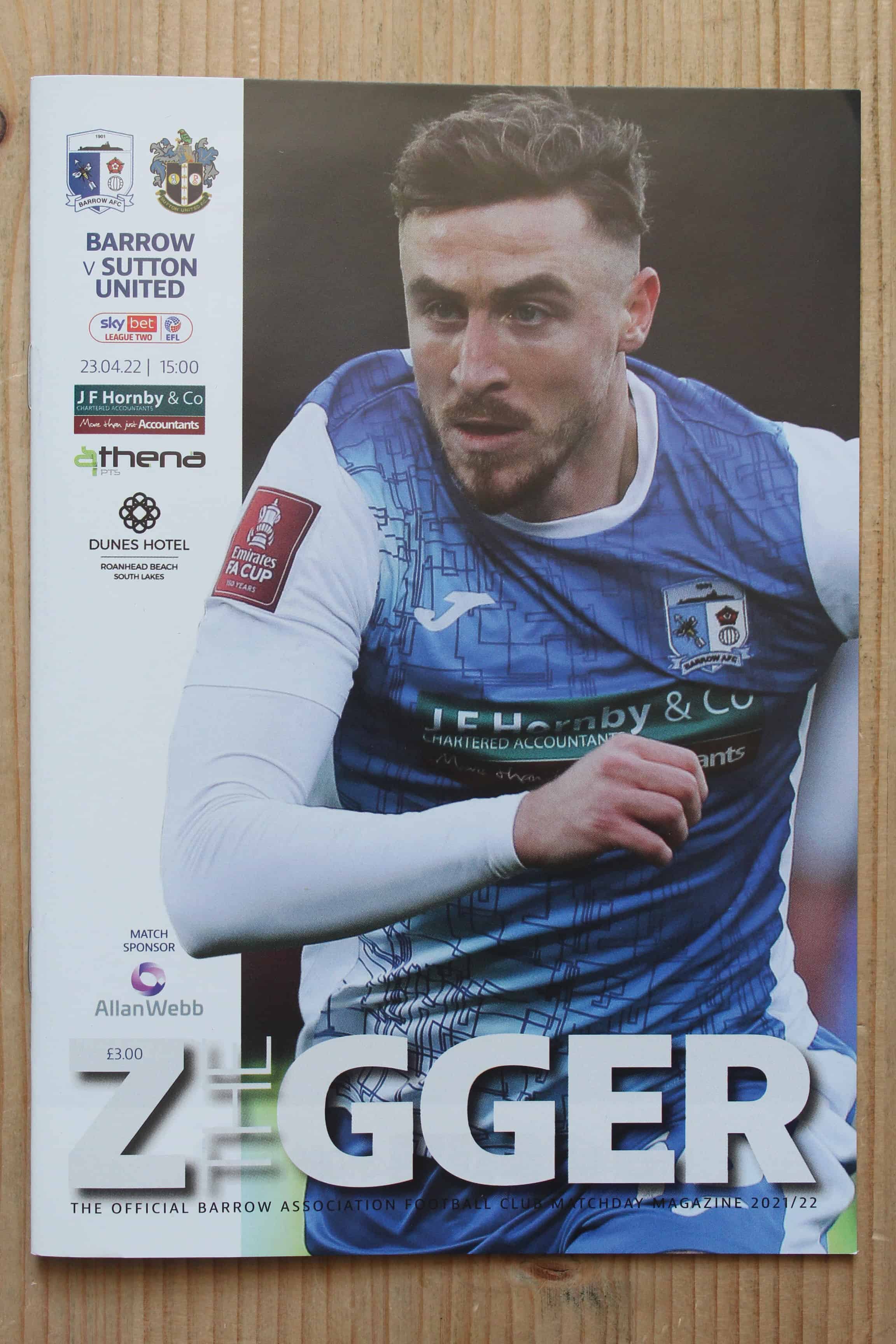 Barrow AFC v Sutton United