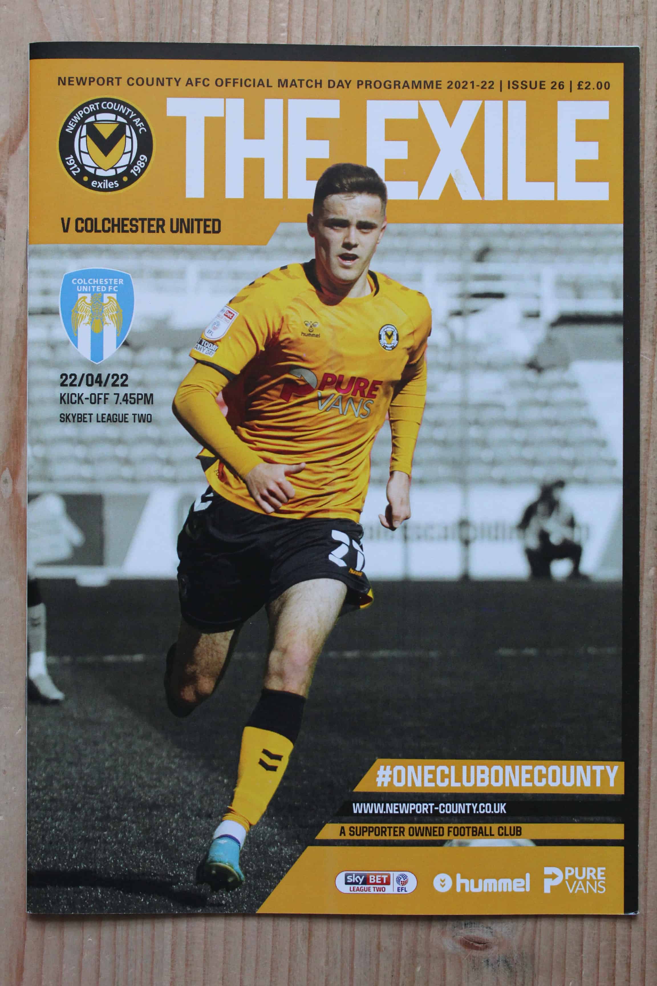 Newport County AFC v Colchester United FC