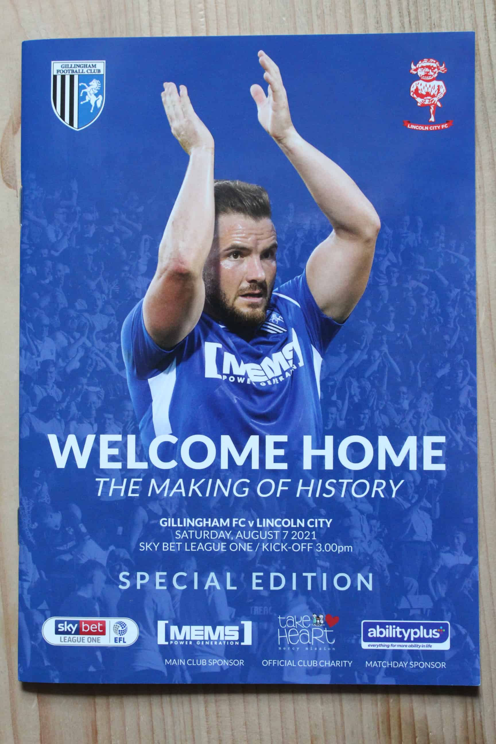 Gillingham FC v Lincoln City FC