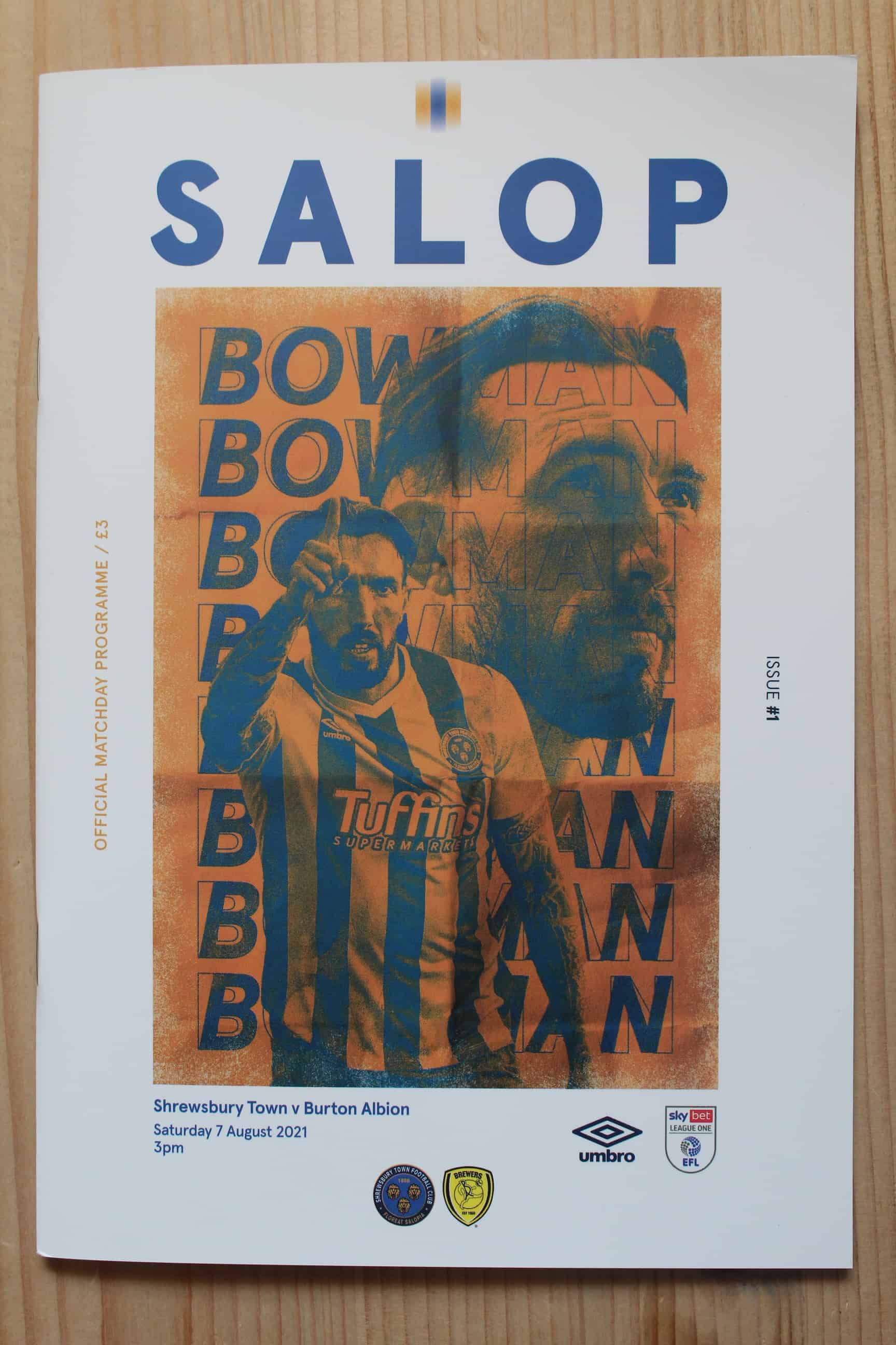 Shrewsbury Town FC v Burton Albion FC