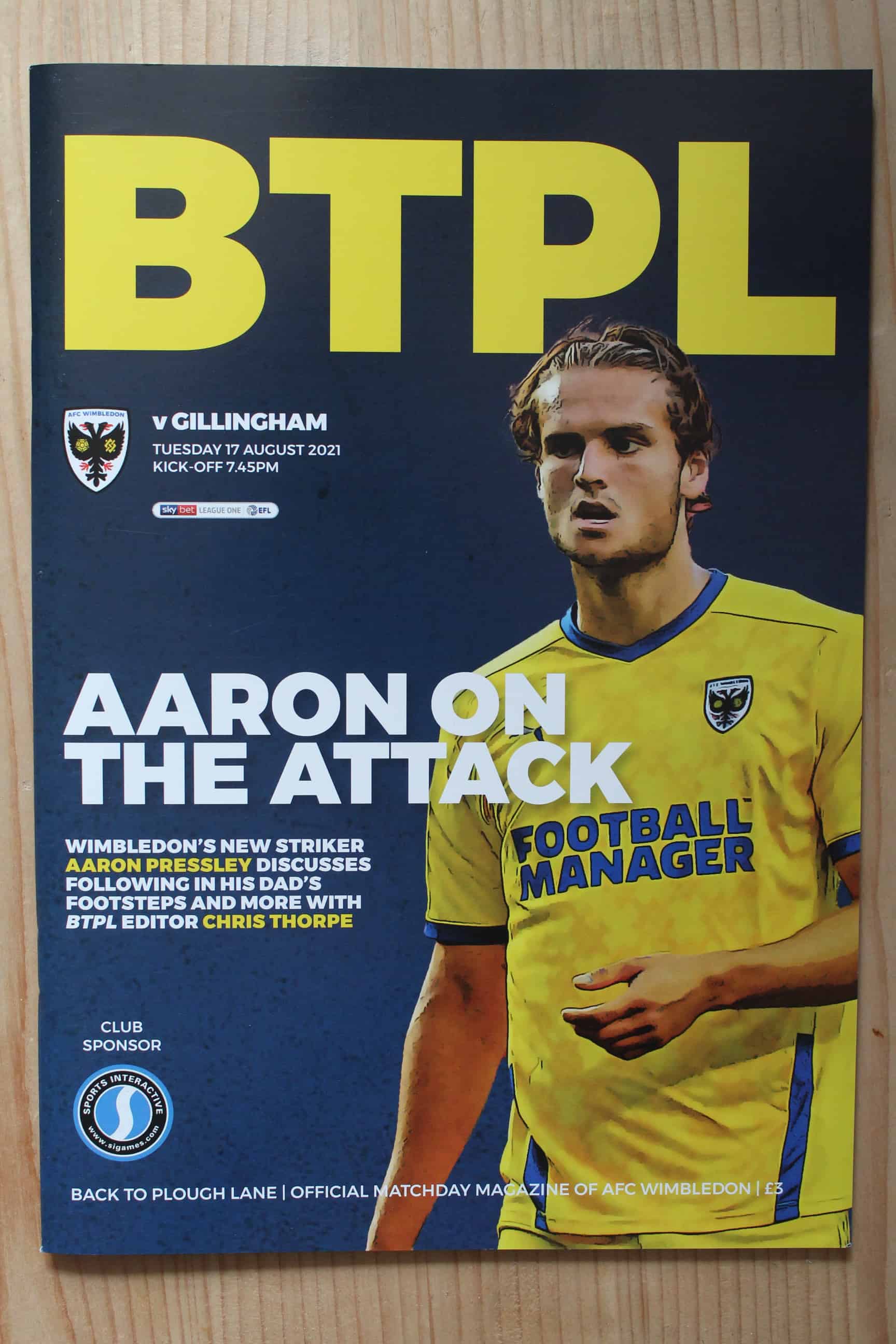 AFC Wimbledon FC v Gillingham FC