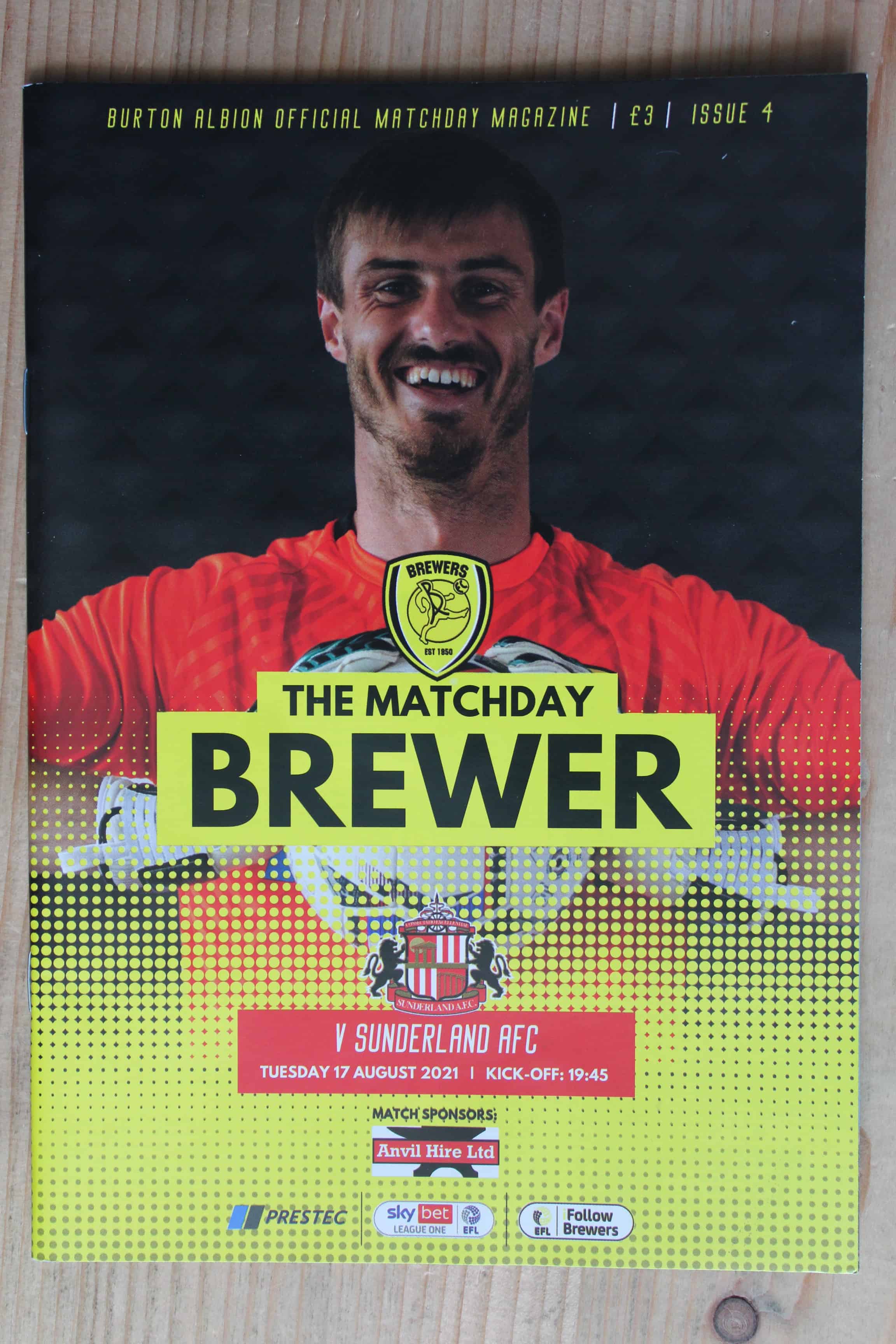 Burton Albion FC v Sunderland FC