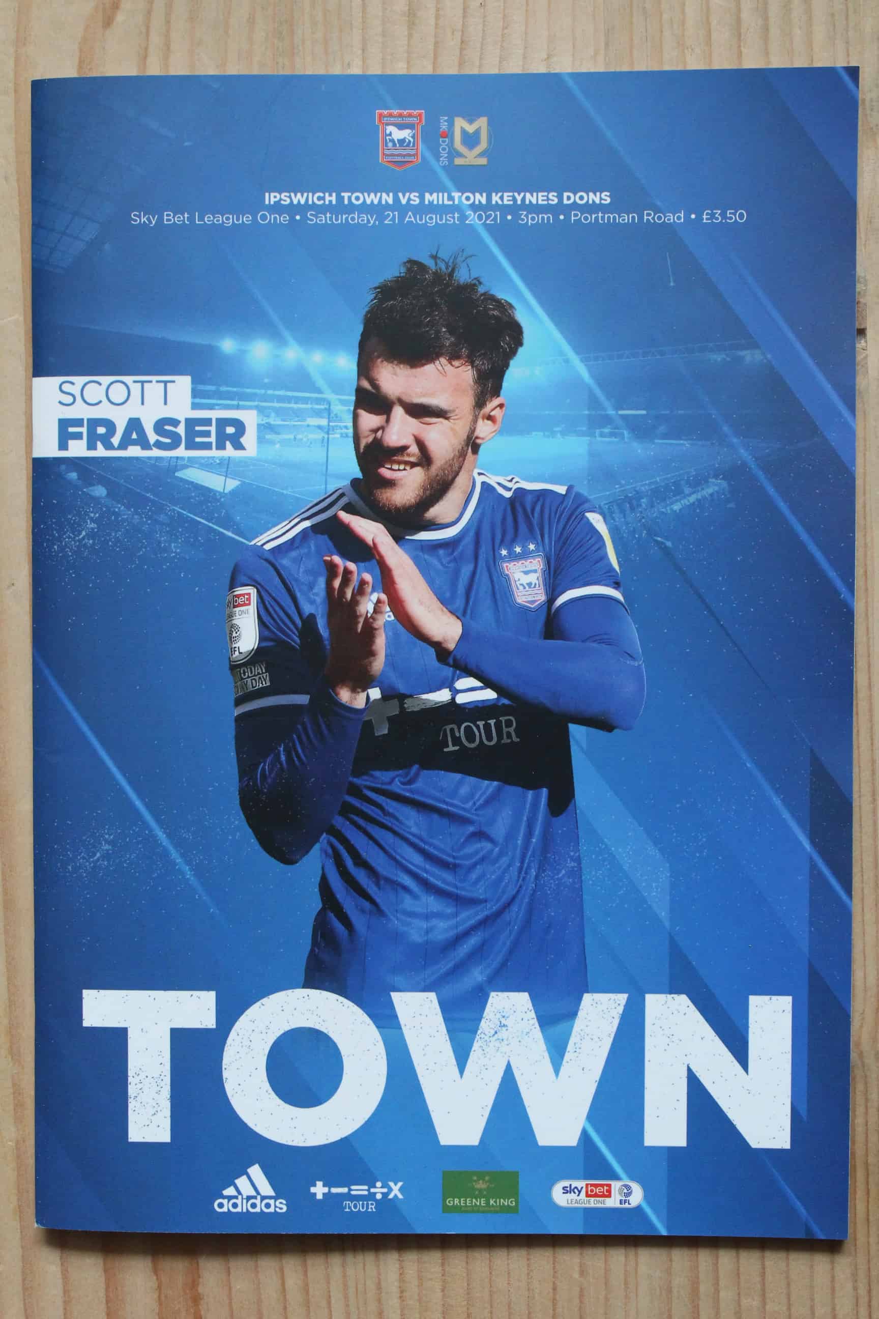 Ipswich Town FC v MK Dons (Milton Keynes Dons)