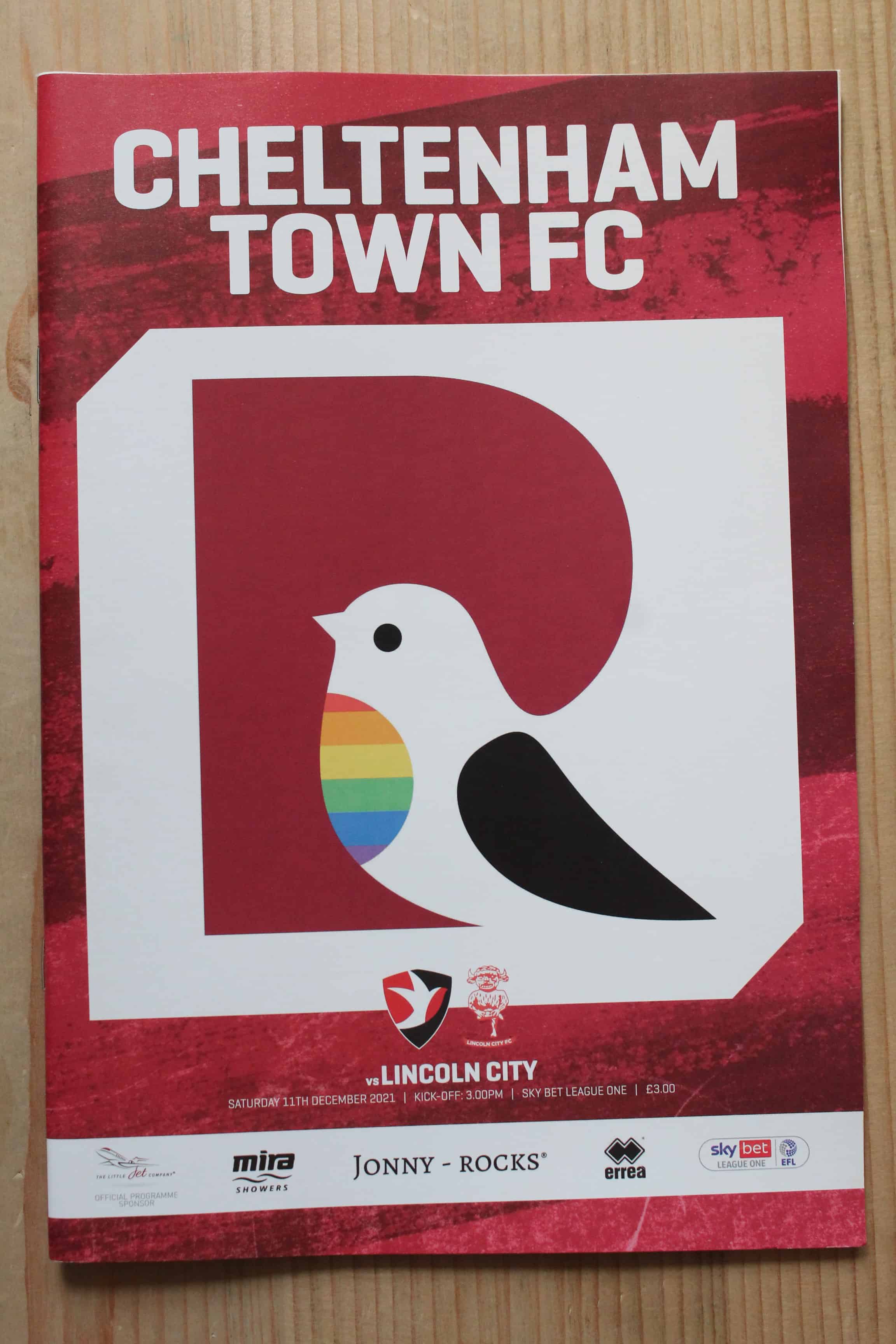 Cheltenham Town FC v Lincoln City FC