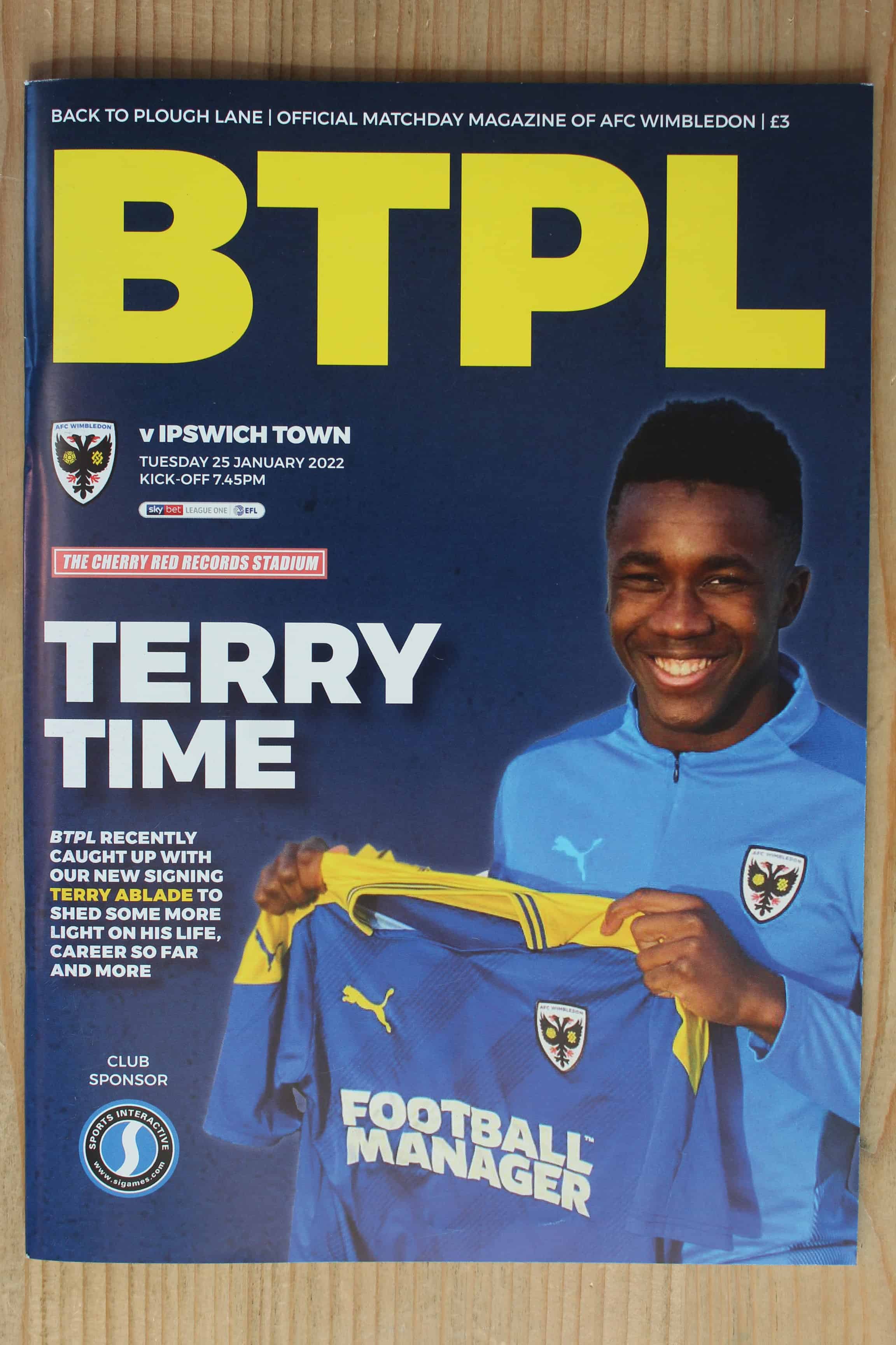 AFC Wimbledon FC v Ipswich Town FC