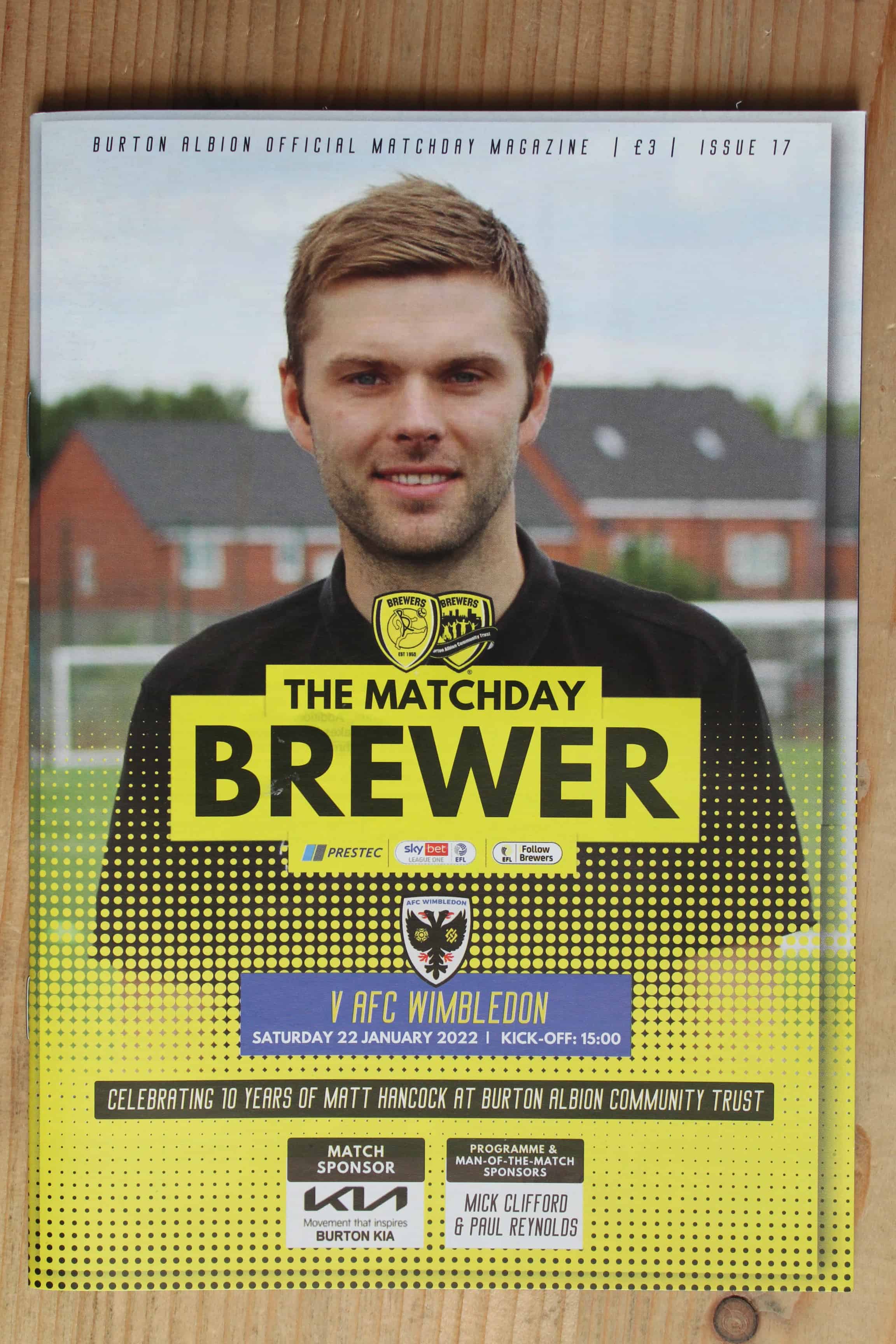 Burton Albion FC v AFC Wimbledon FC