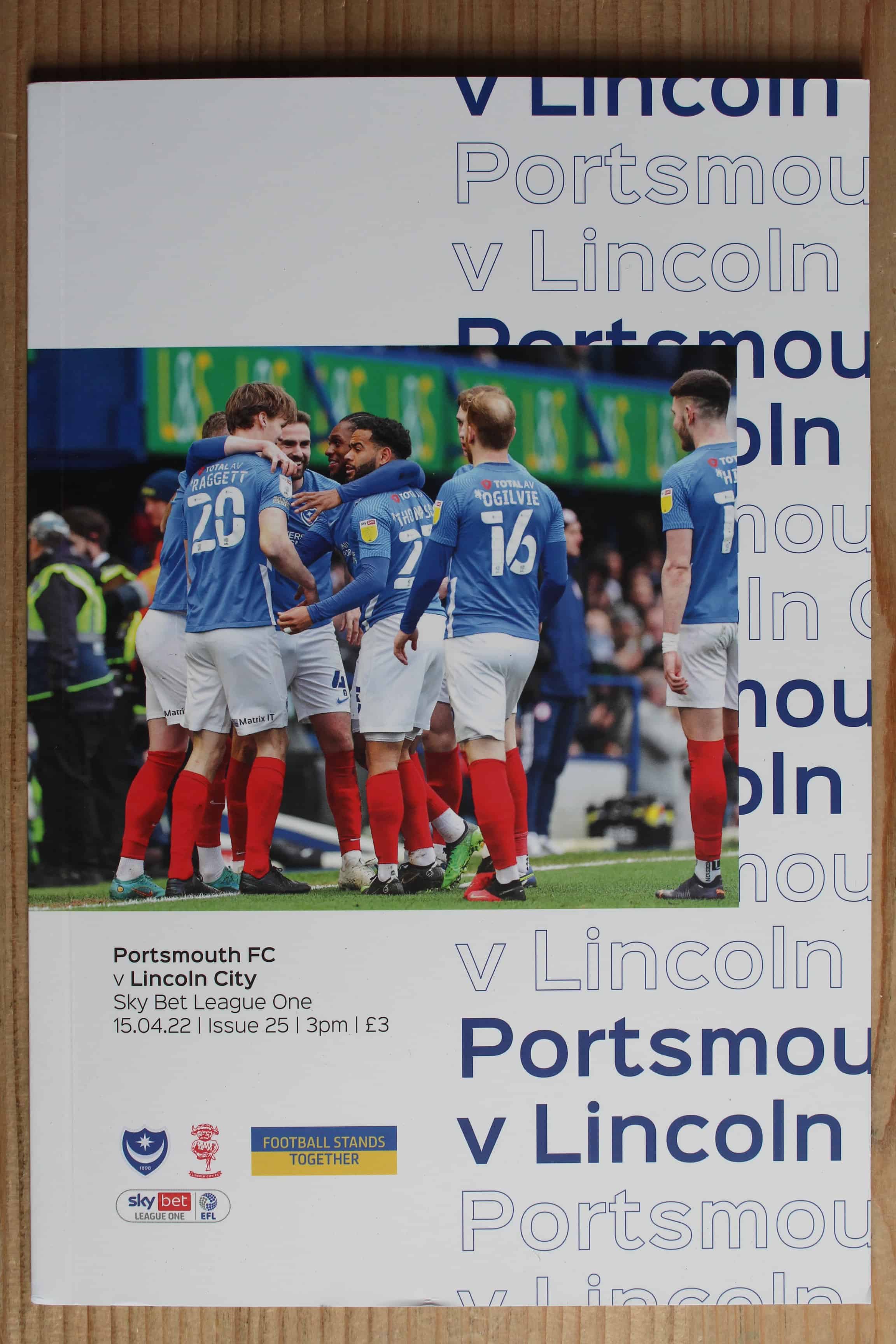 Portsmouth FC v Lincoln City FC