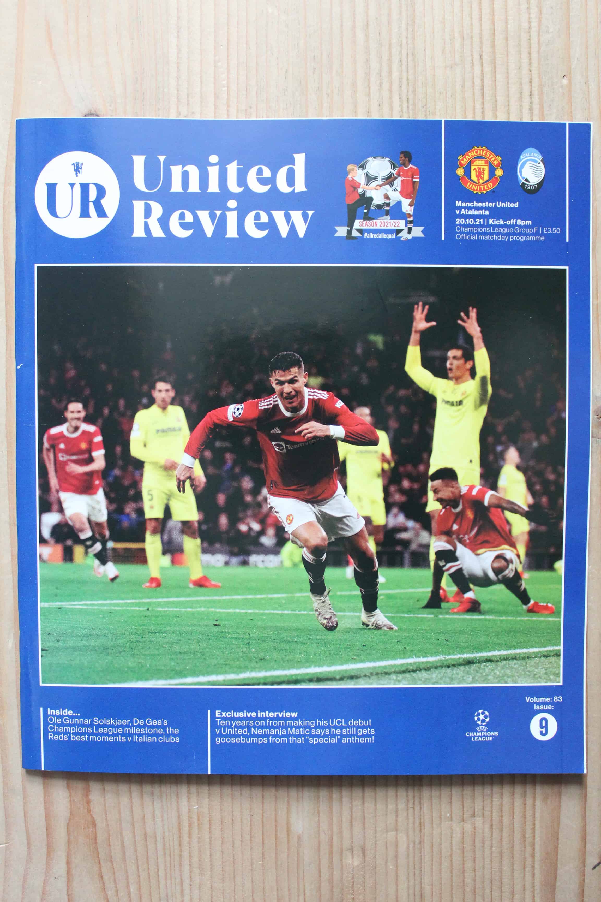 Manchester United FC v Atalanta Bergamo