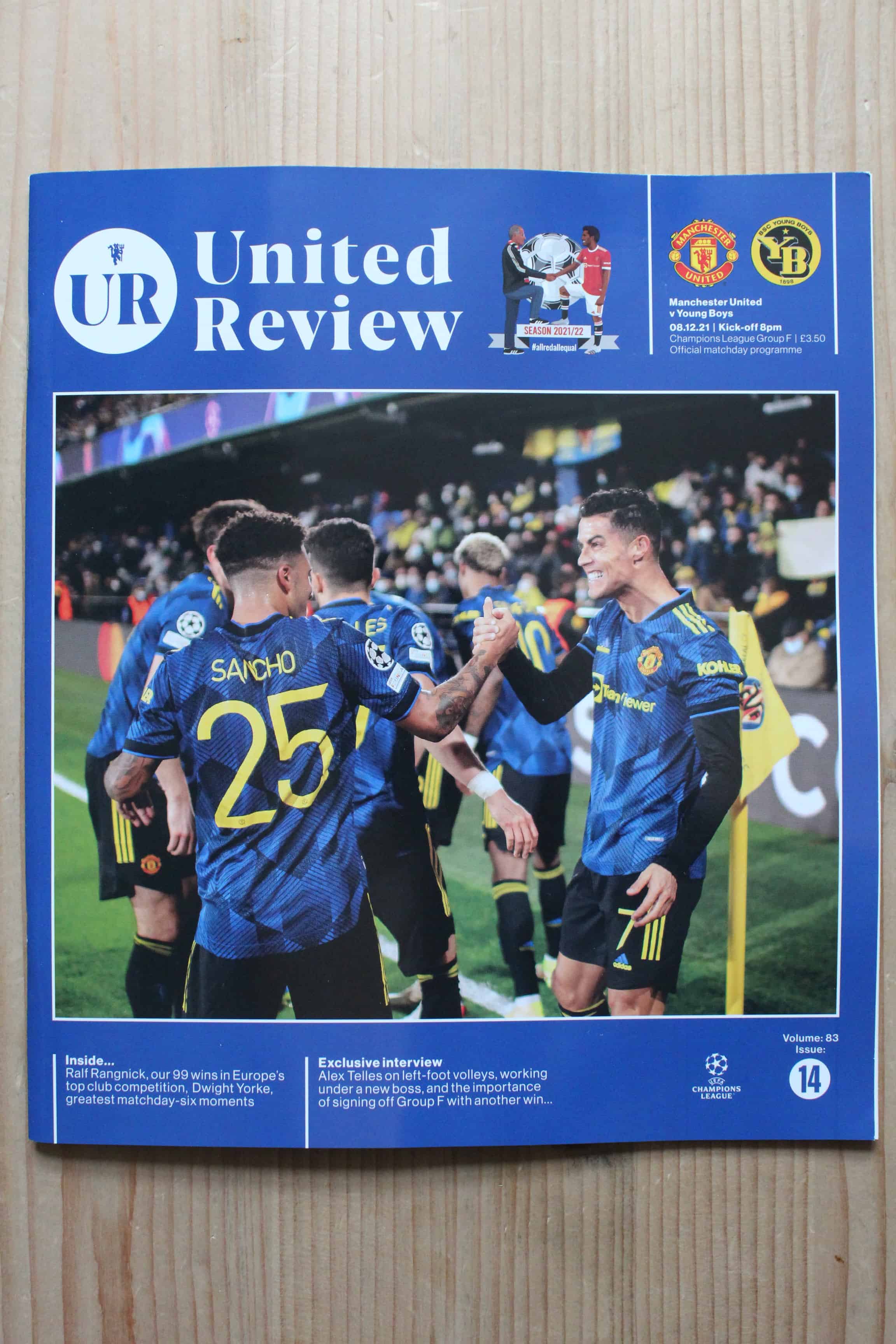 Manchester United FC v BSC Young Boy`s Bern