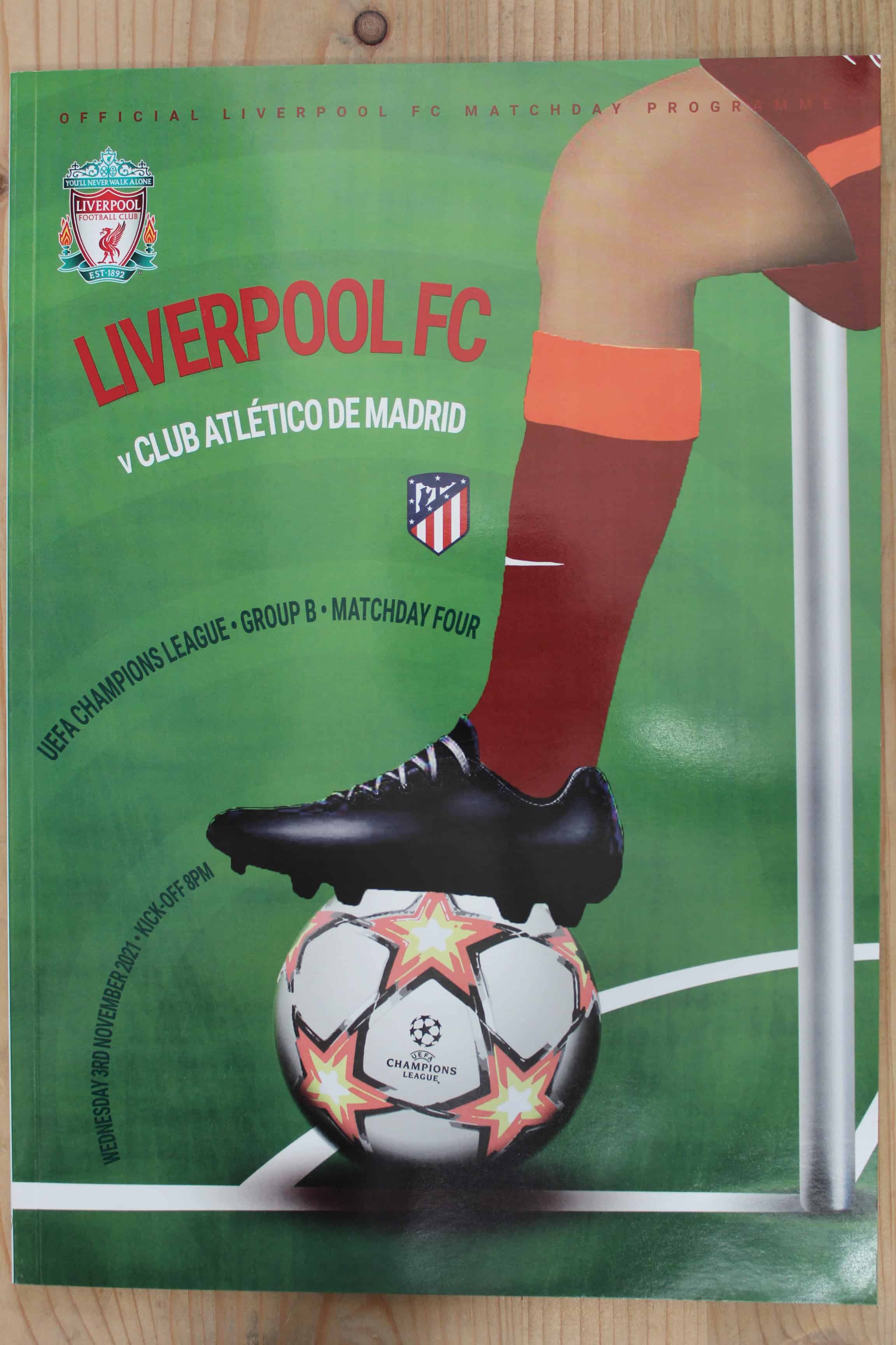 Liverpool FC v Athletico Madrid