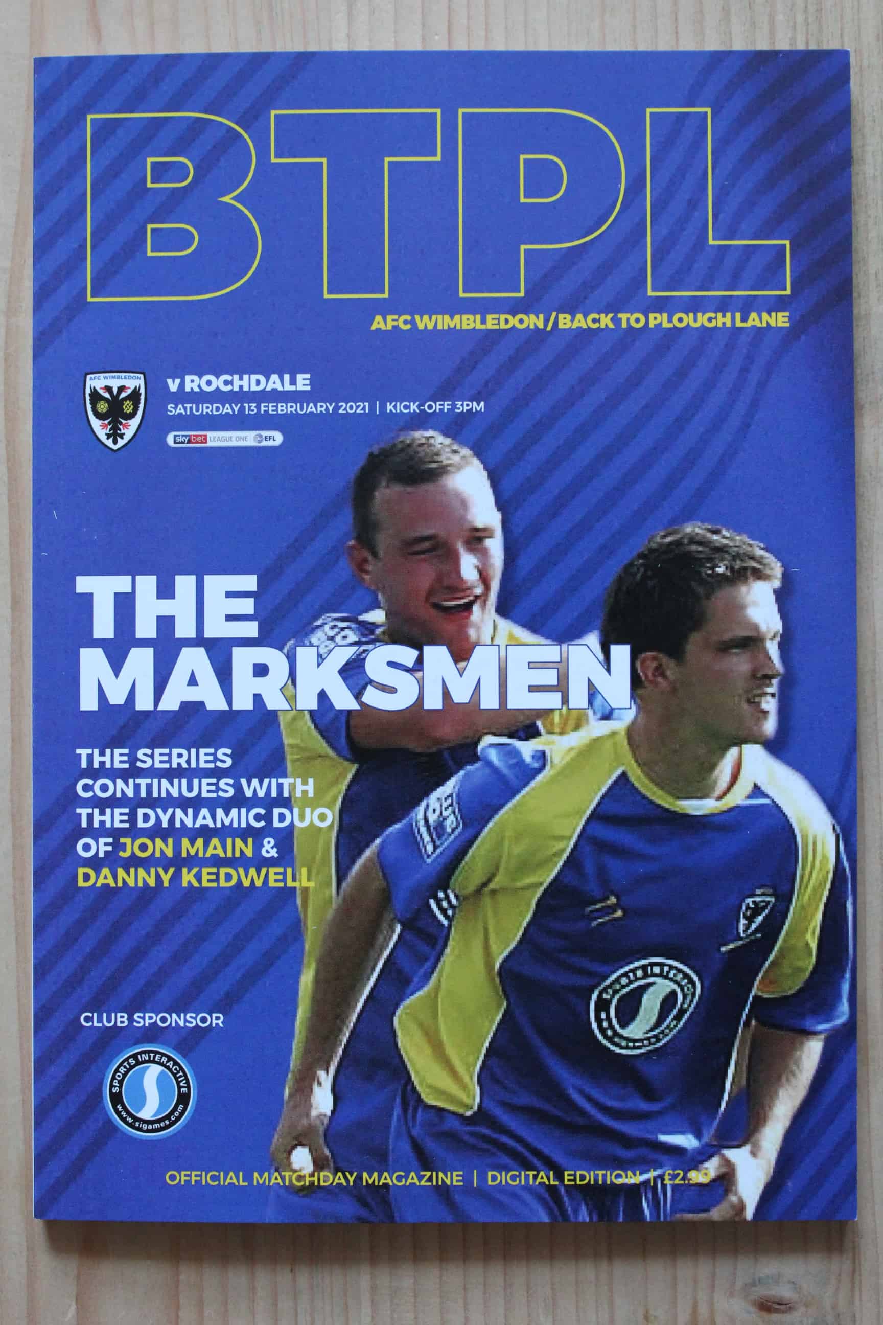 AFC Wimbledon FC v Rochdale FC