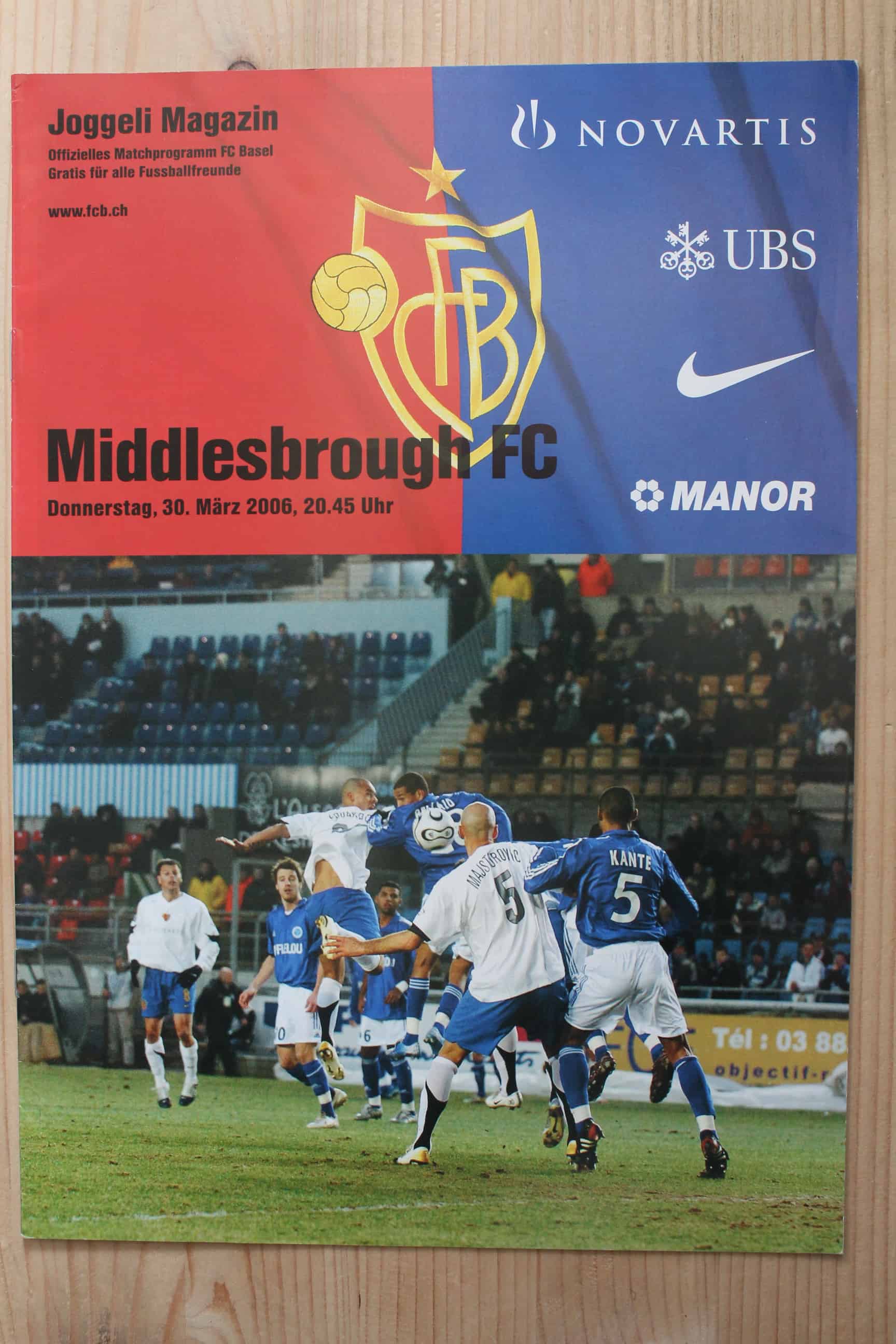 Basel v Middlesbrough FC