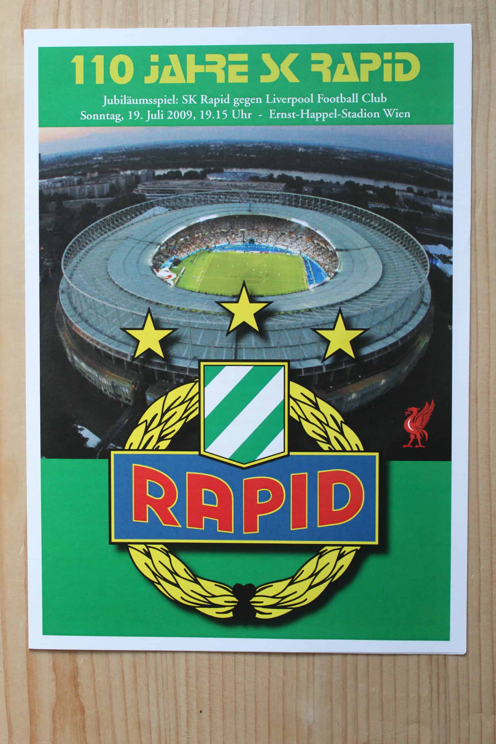 Rapid Wien v Liverpool FC