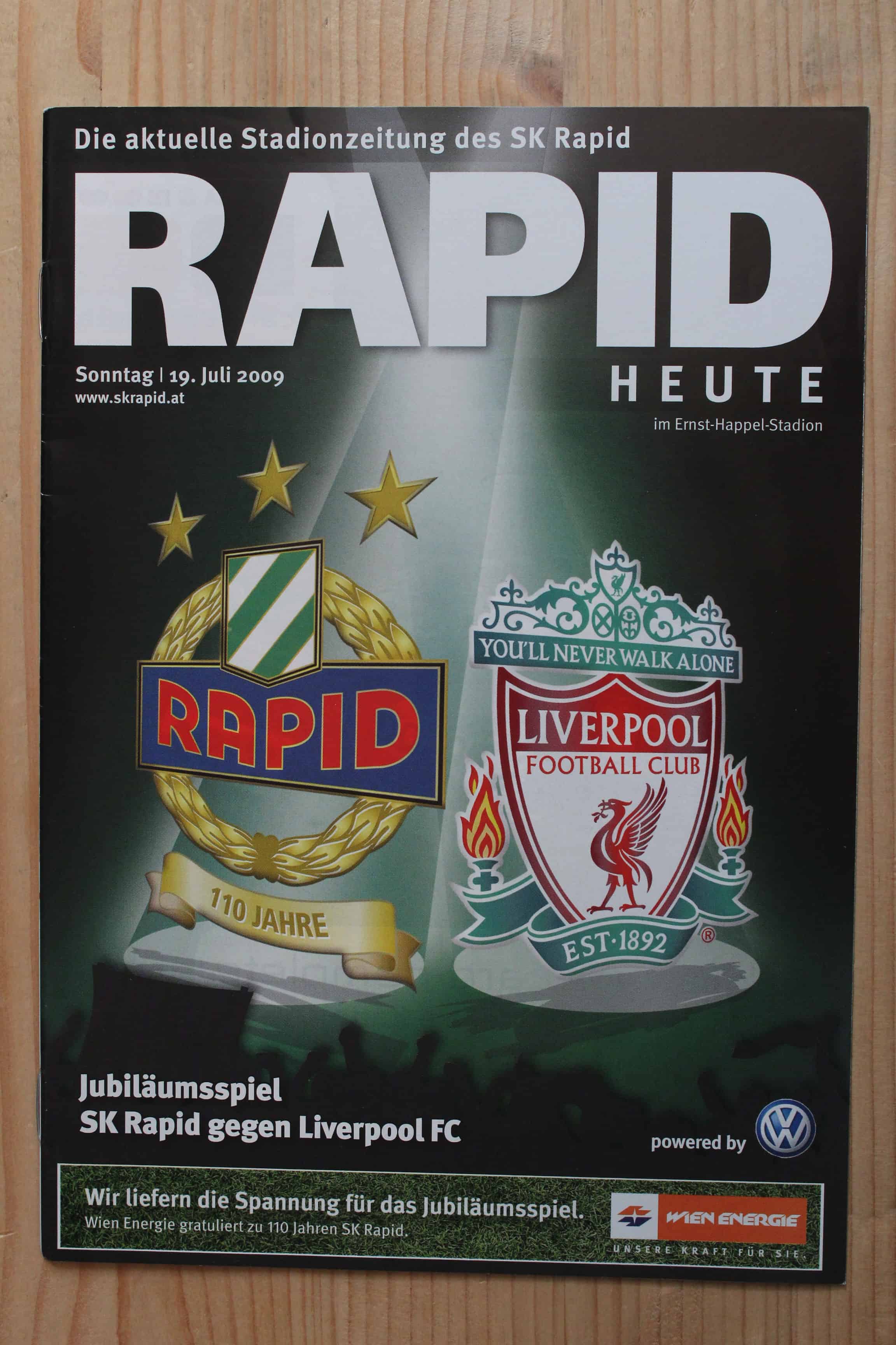 Rapid Wien v Liverpool FC