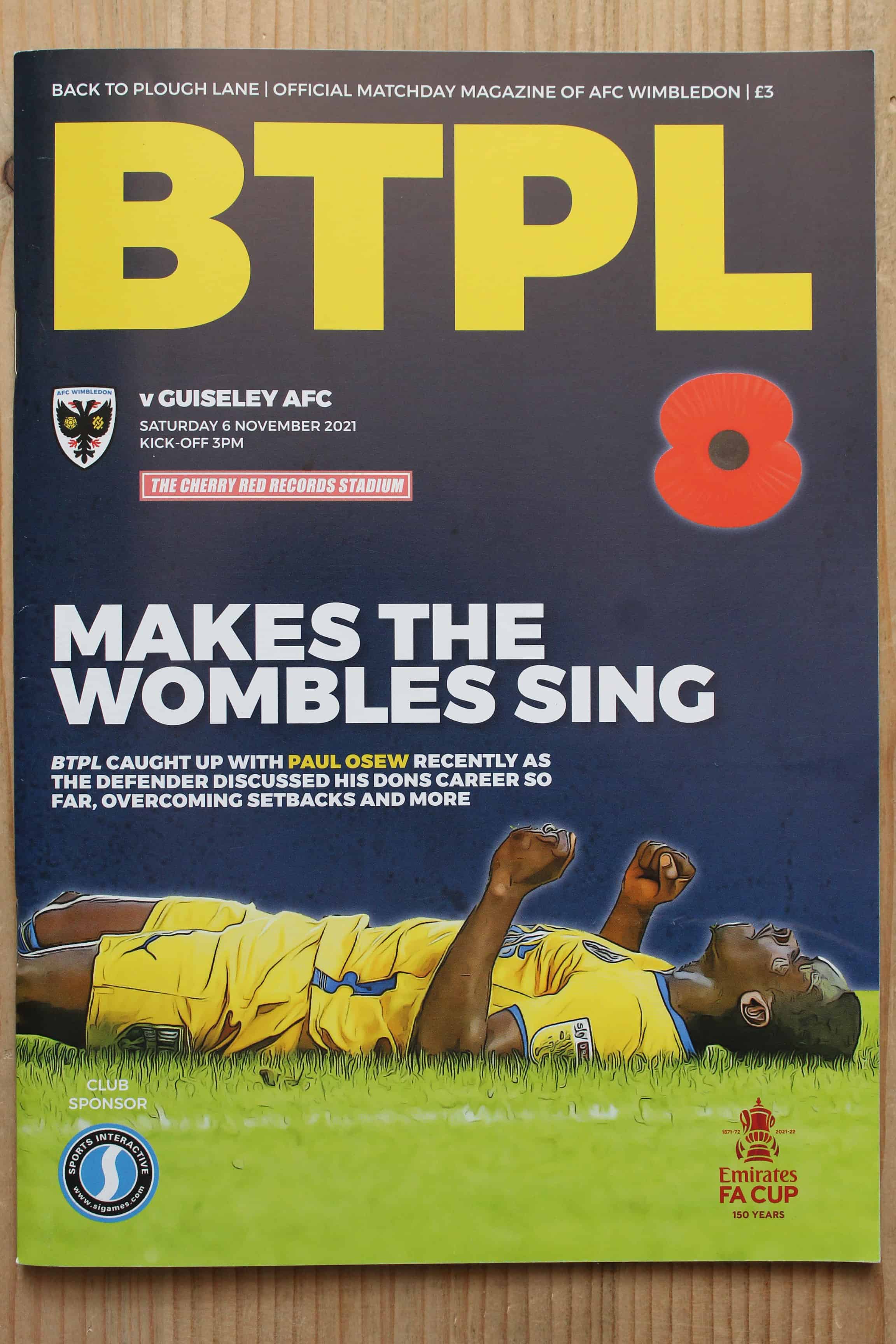 AFC Wimbledon FC v Guiseley AFC